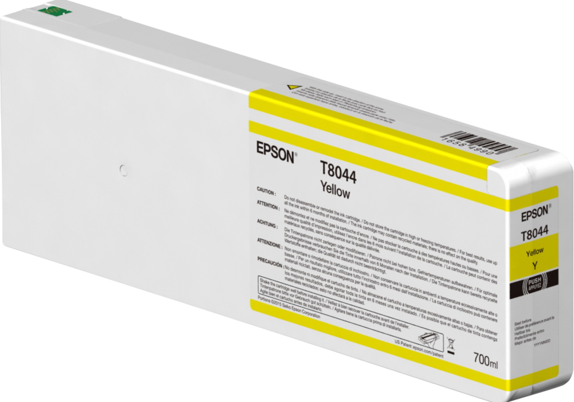 Cartucho Epson AMARILLO EPSON T804400 – Amarillo, Epson