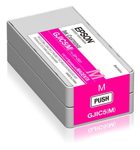 Cartucho EPSON C13S020565 – Magenta, compatible con  EPSON GP-C831