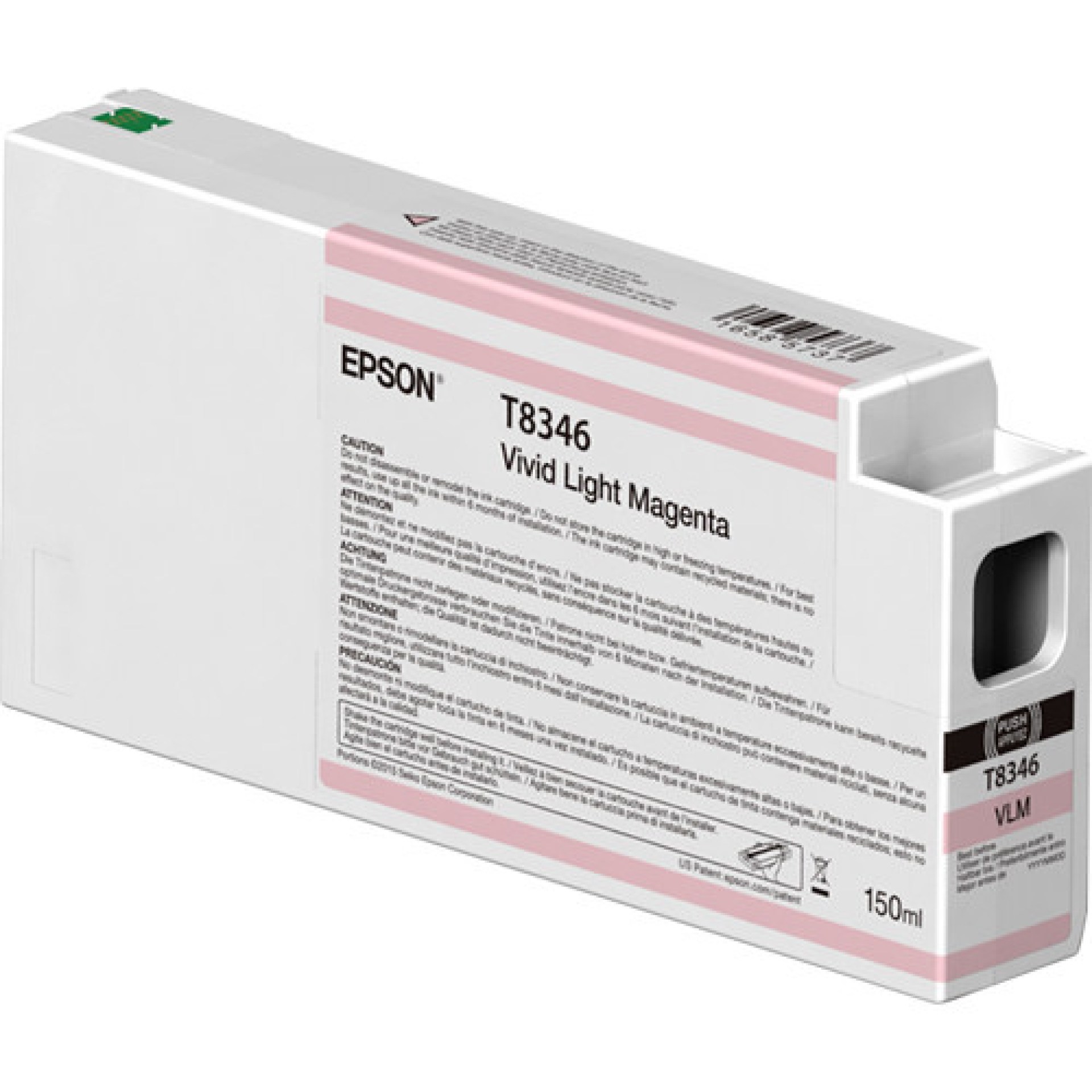 Cartucho Epson MAGENTA LIGHT EPSON T834600 – Magenta claro vivo, Epson