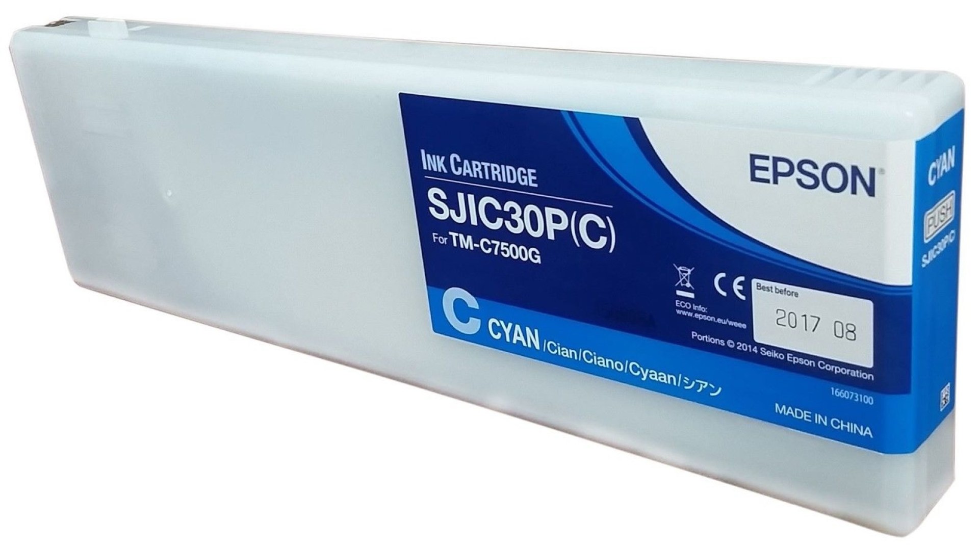 Cartucho Epson Cian EPSON SJIC30P – Cian, Epson