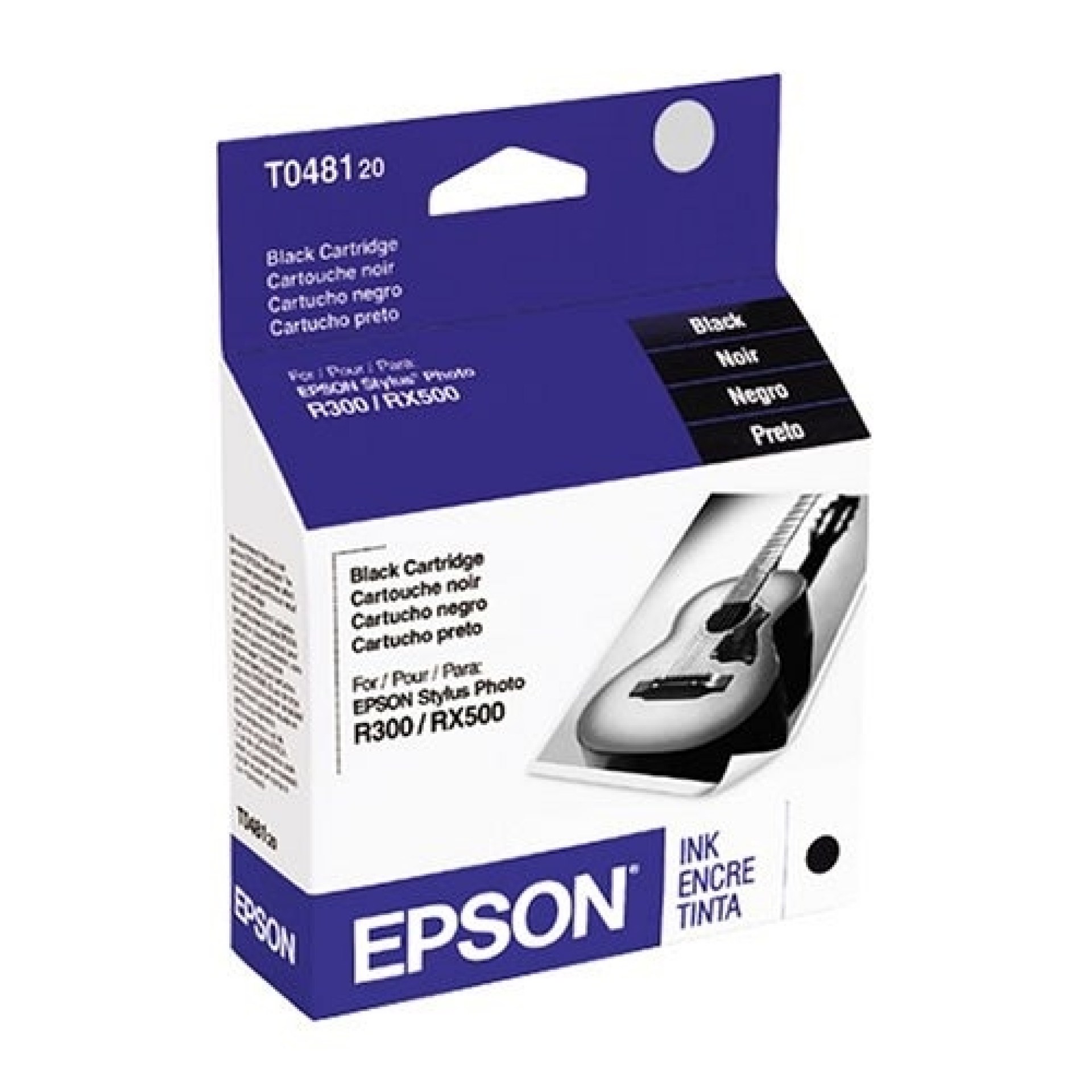 Cartucho EPSON T048120 – Negro, Inyección de tinta