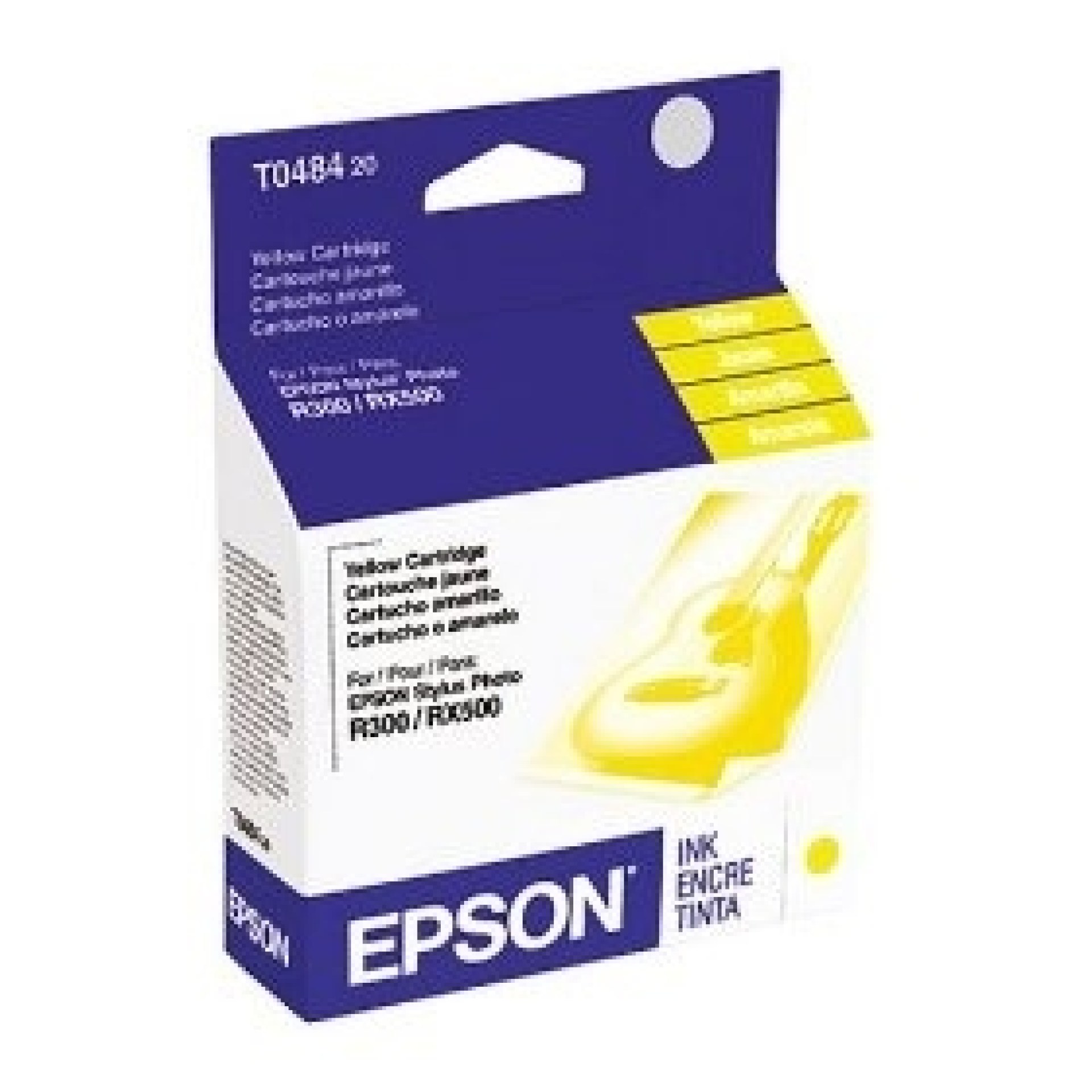 Cartucho EPSON T048420 – Amarillo, Inyección de tinta