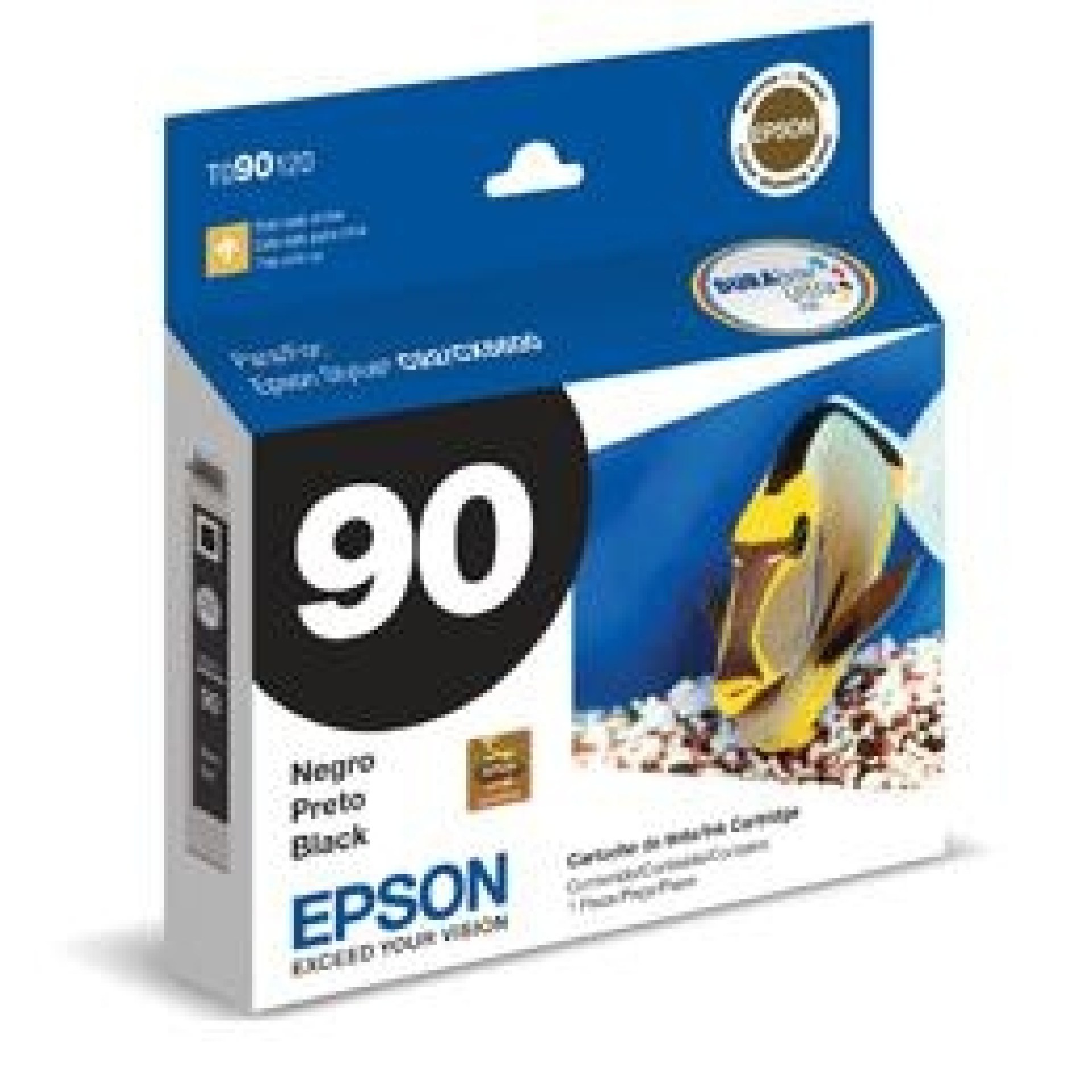 Cartucho EPSON N.90 – Negro, Inyección de tinta