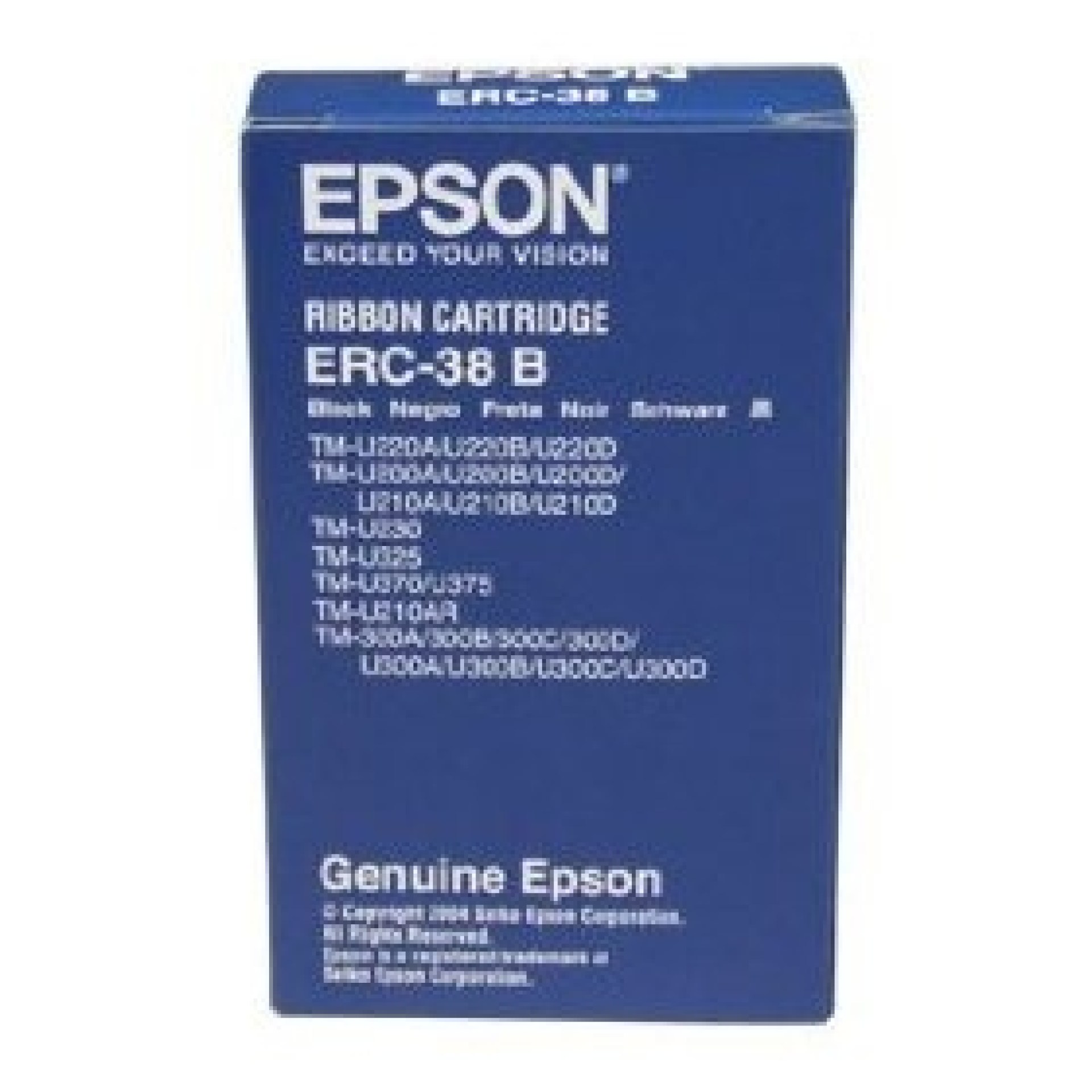 Cinta EPSON ERC-38B – Negro