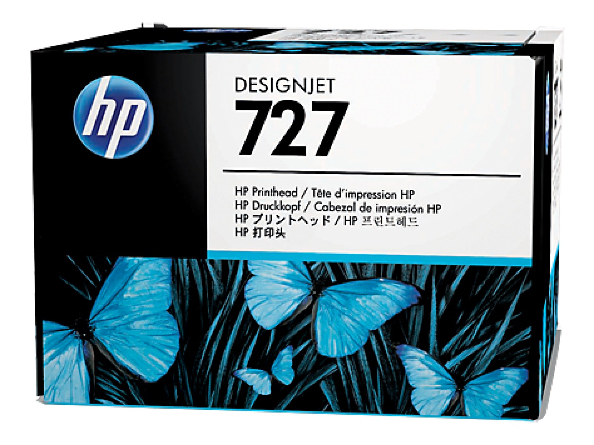 Cabezal HP 727 – B3P06A, Negro Mate – Negro Fotográfico – Cian – Magenta – Amarillo – Gris