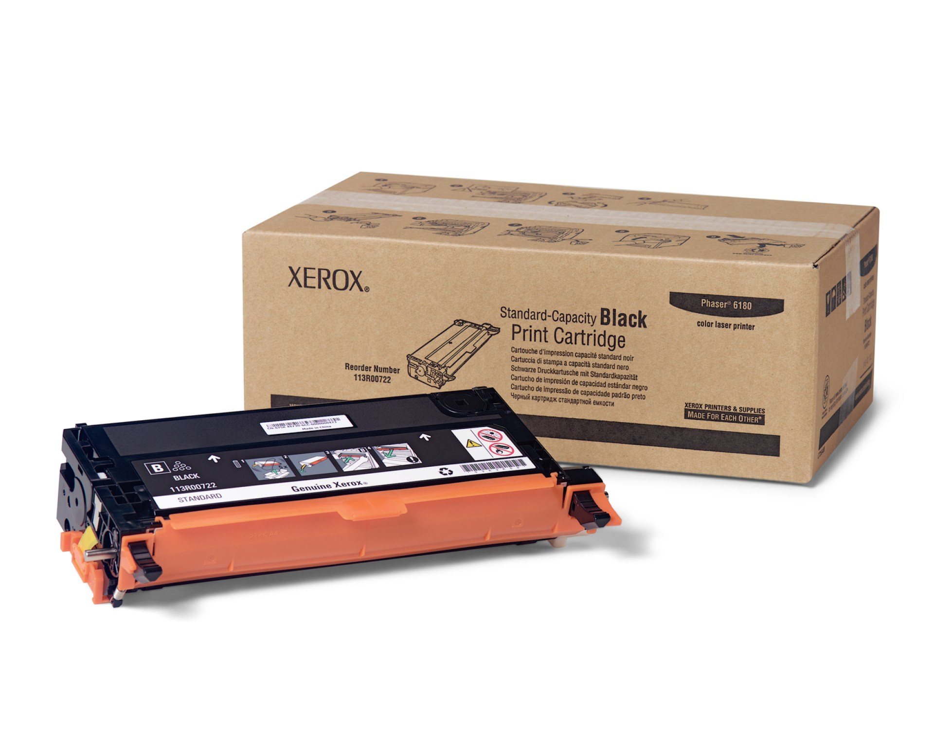 XEROX 113R00722 TONER NEGRO ESTANDAR –