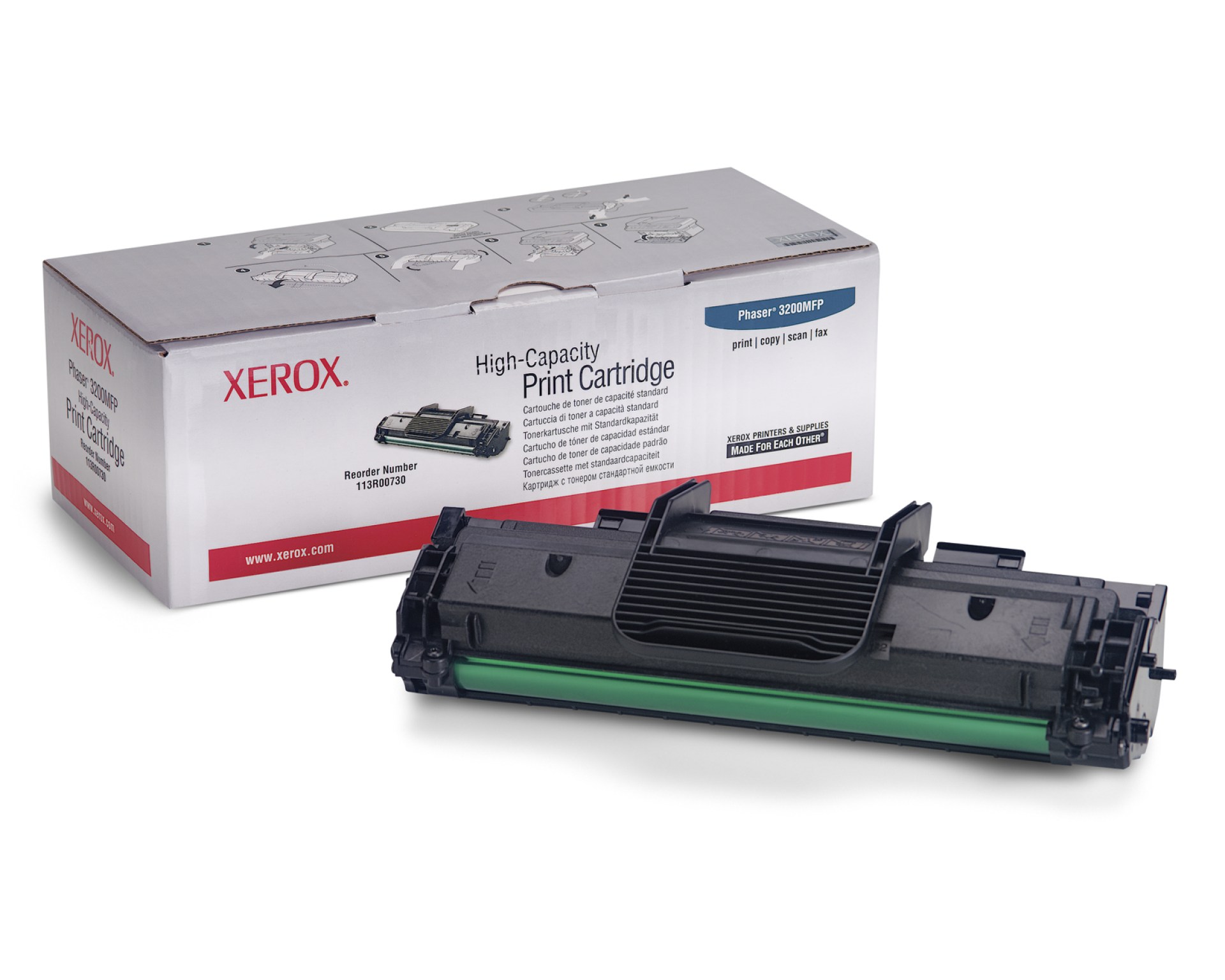 XEROX 113R00730 TONER NEGRO ALTO –