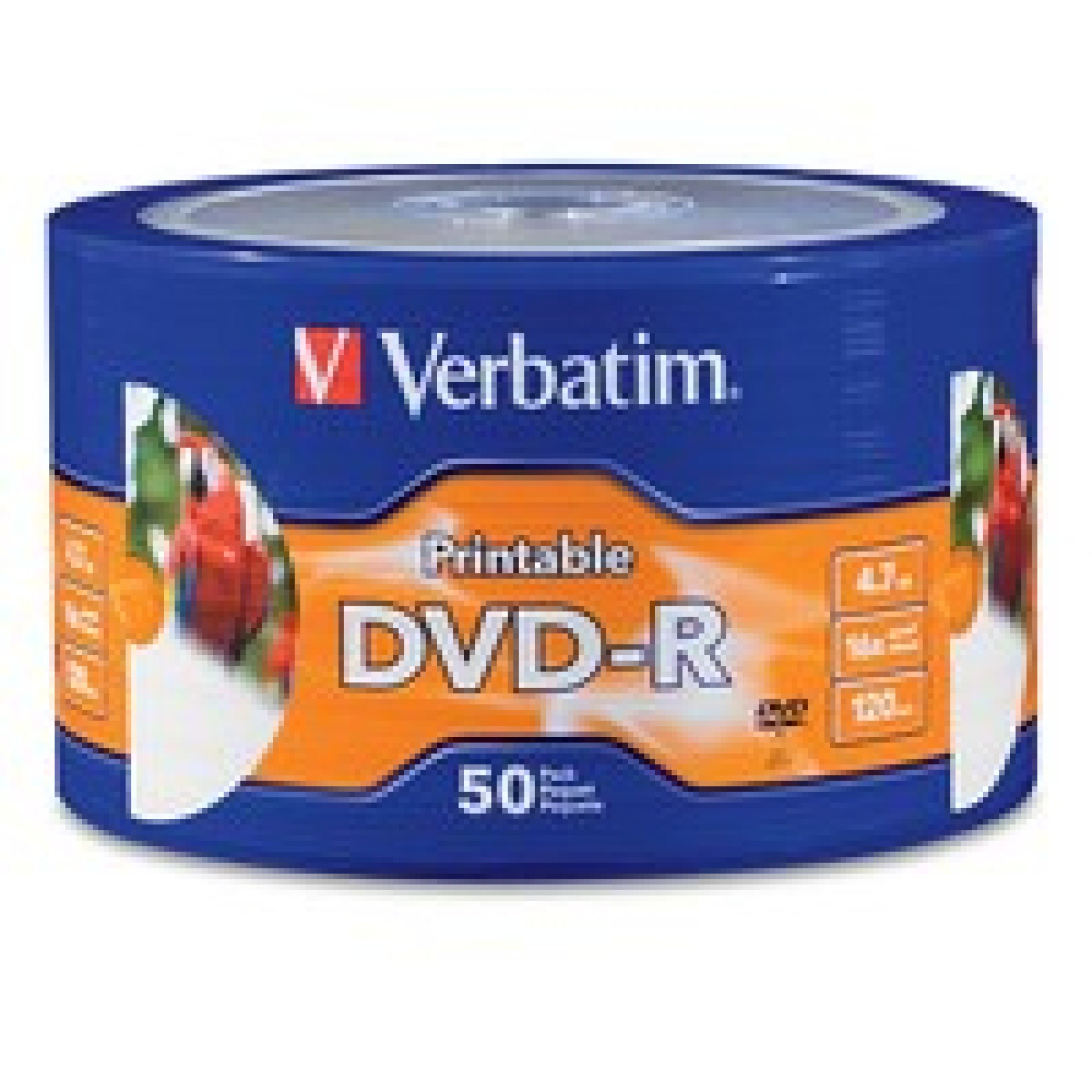 Disco DVD-R VERBATIM DVD-R – DVD-R, 50, 120 min