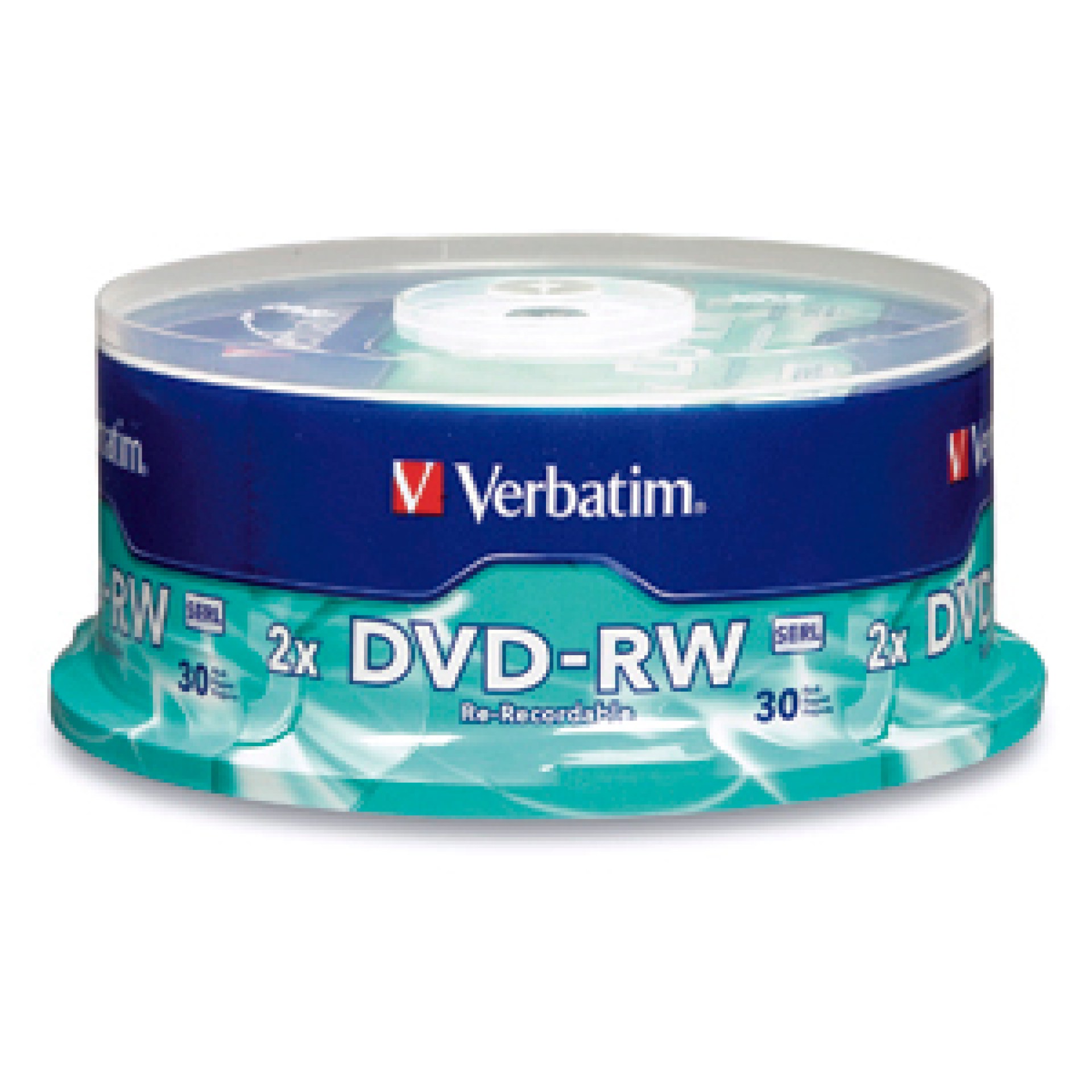 Disco DVD-R VERBATIM – DVD-RW, 30, 120 min
