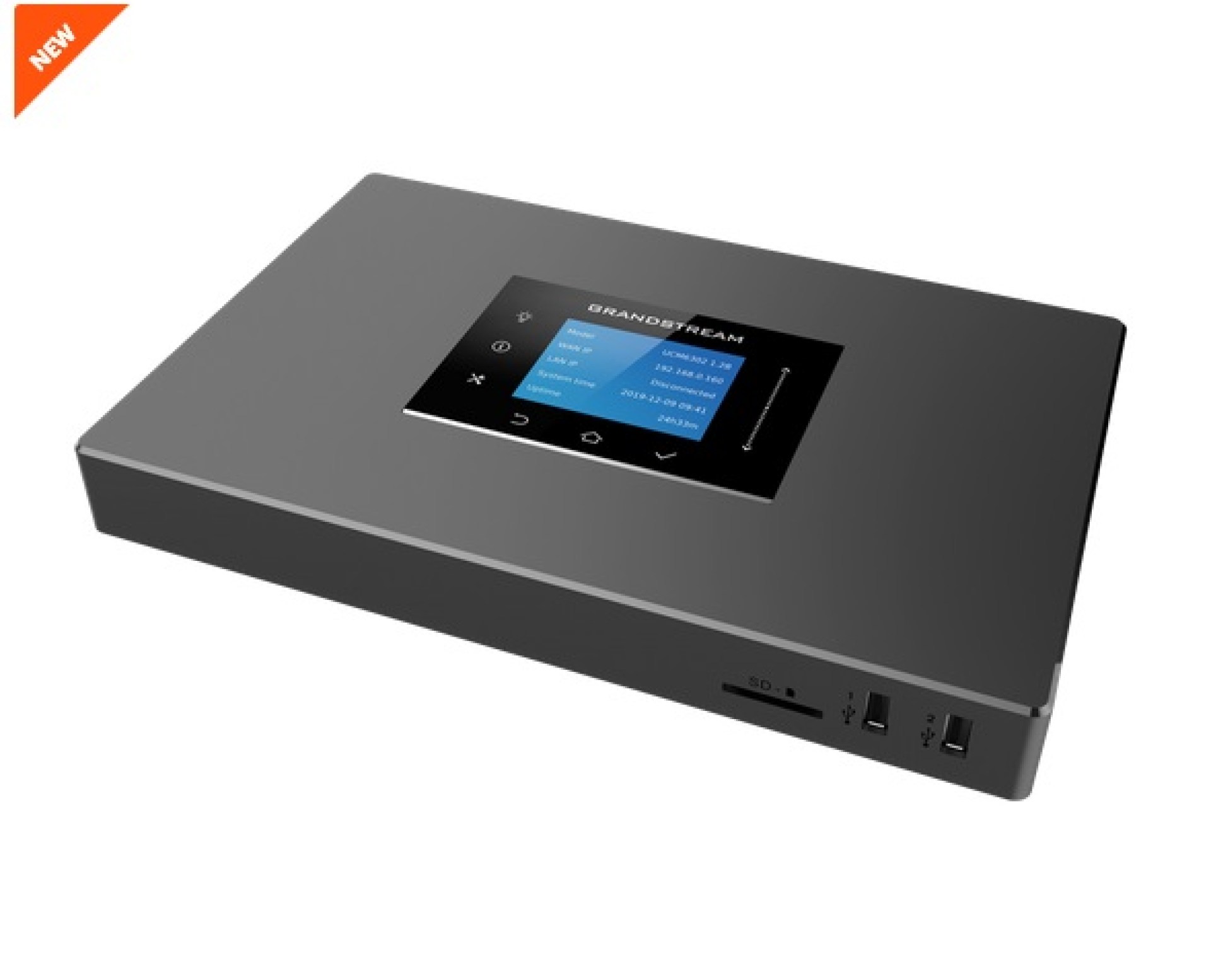 Conmutador IP para hasta 1000 usuarios y 150 llamadas simultaneas – 2 FXS, 2FXO, Plataforma de conferencias y reuniones, WAVE, GDMS