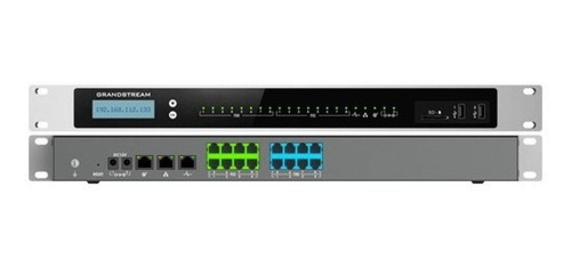 Conmutador IP para hasta 3000 usuarios y 450 llamadas simultaneas – 8 FXS, 8FXO, Plataforma de conferencias y reuniones, WAVE, GDMS