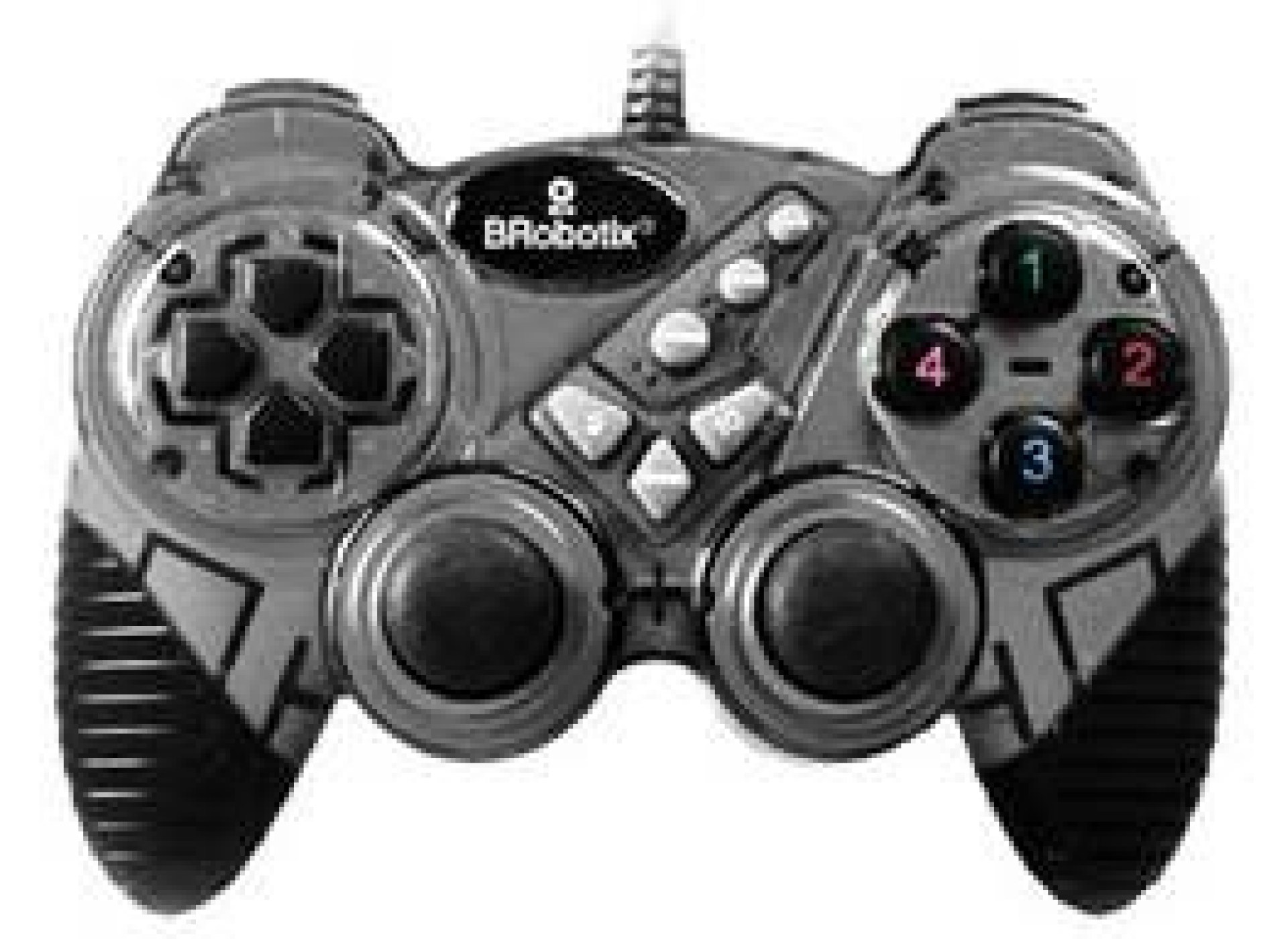 Control para Juegos Rumblepad BROBOTIX 751899G – Gamepad, PC, Analógico/Digital, 10 botones, Alámbrico