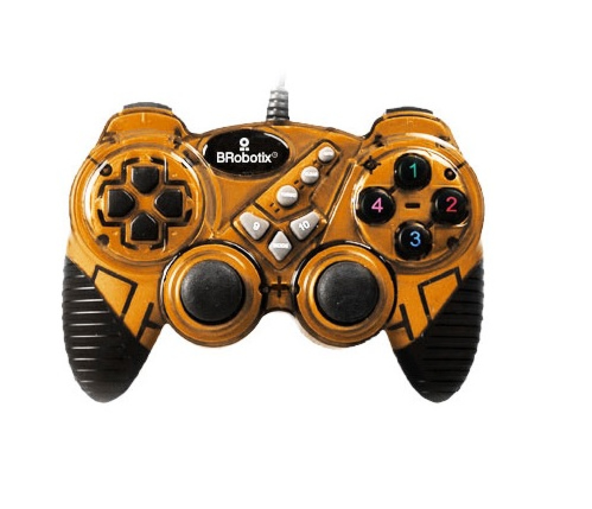 Control para Juegos Rumblepad BROBOTIX 751899C – Gamepad, PC, Analógico/Digital, 10 botones, Alámbrico