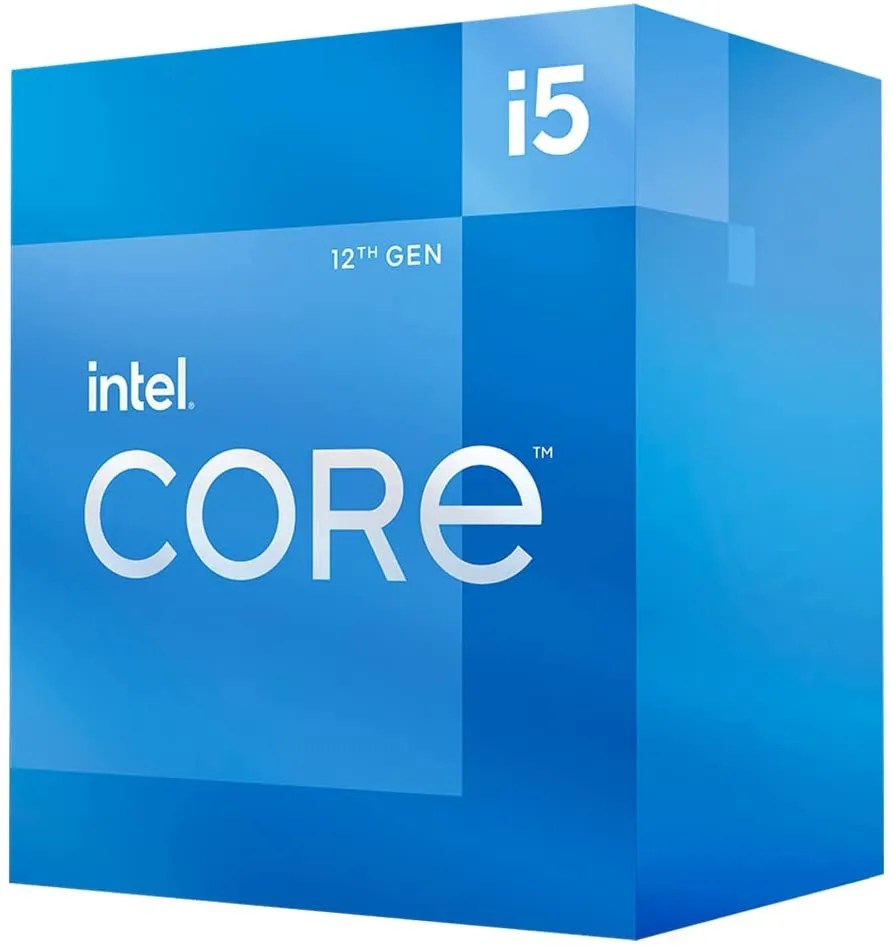 Procesador Gaming Intel® Core™ i5-12400 2.50GHz (4.40GHz) – 6 núcleos, Socket LGA 1700, 18 MB Caché incluye Gráficos y disipador.(MOTHERBOARD CHIPSET 600)