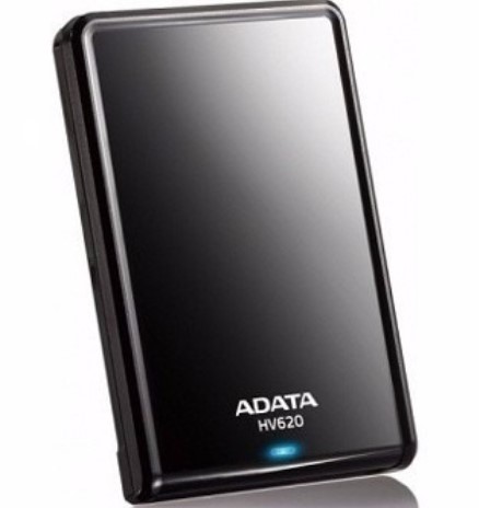 Disco Duro Externo ADATA AHV620S-1TU3-CBK – 1 TB, USB 3.2 Gen1, compatible con USB 2.0, 2.5 pulgadas, Negro