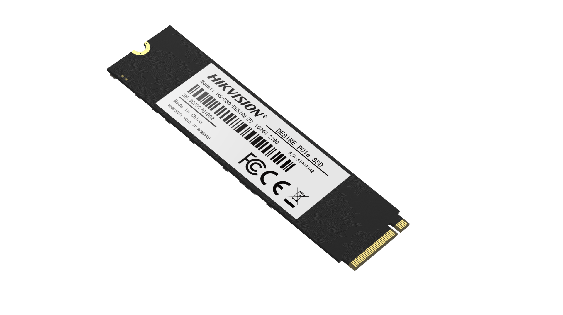 SSD HIKVISION HS-SSD-DESIRE – M.2, 2500 Mb/s, 1000 MB/s