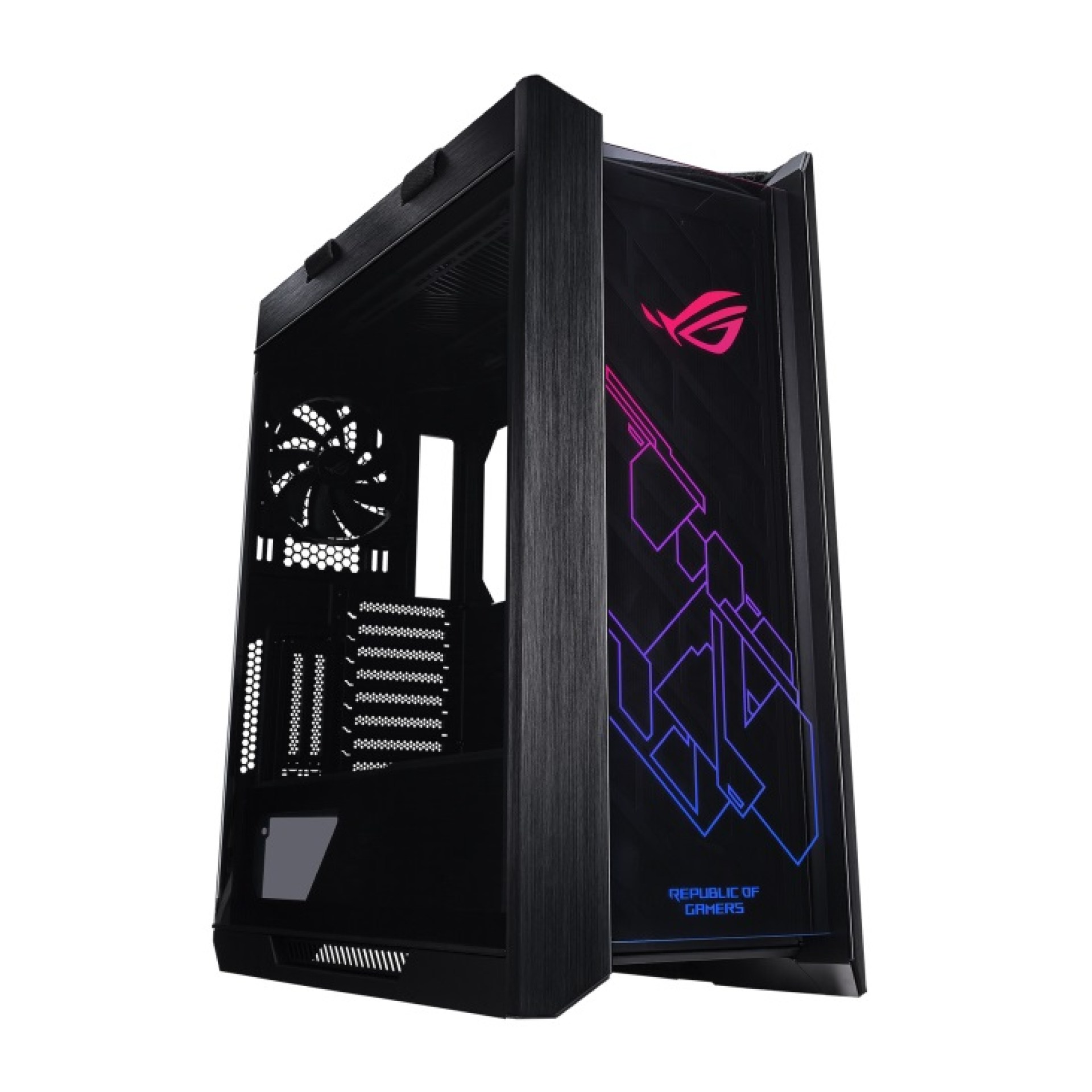 Gabinete  ASUS CASE/BK/AL/WITH – Gabinete, Negro