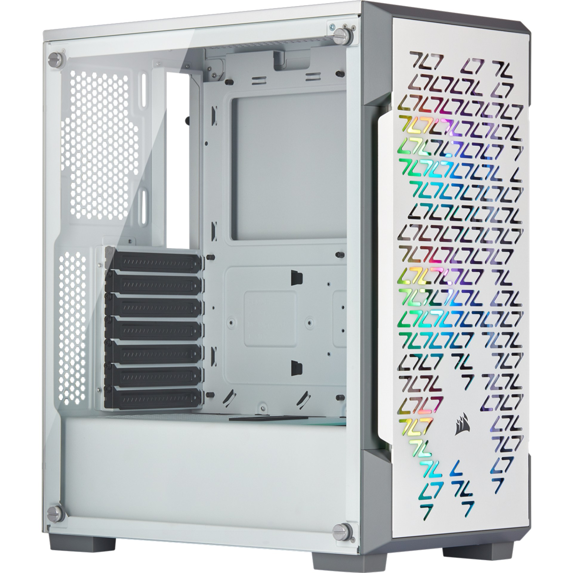 Gabinete CORSAIR CC-9011174-WW – Midi-Tower, Gabinete, ATX, Color blanco