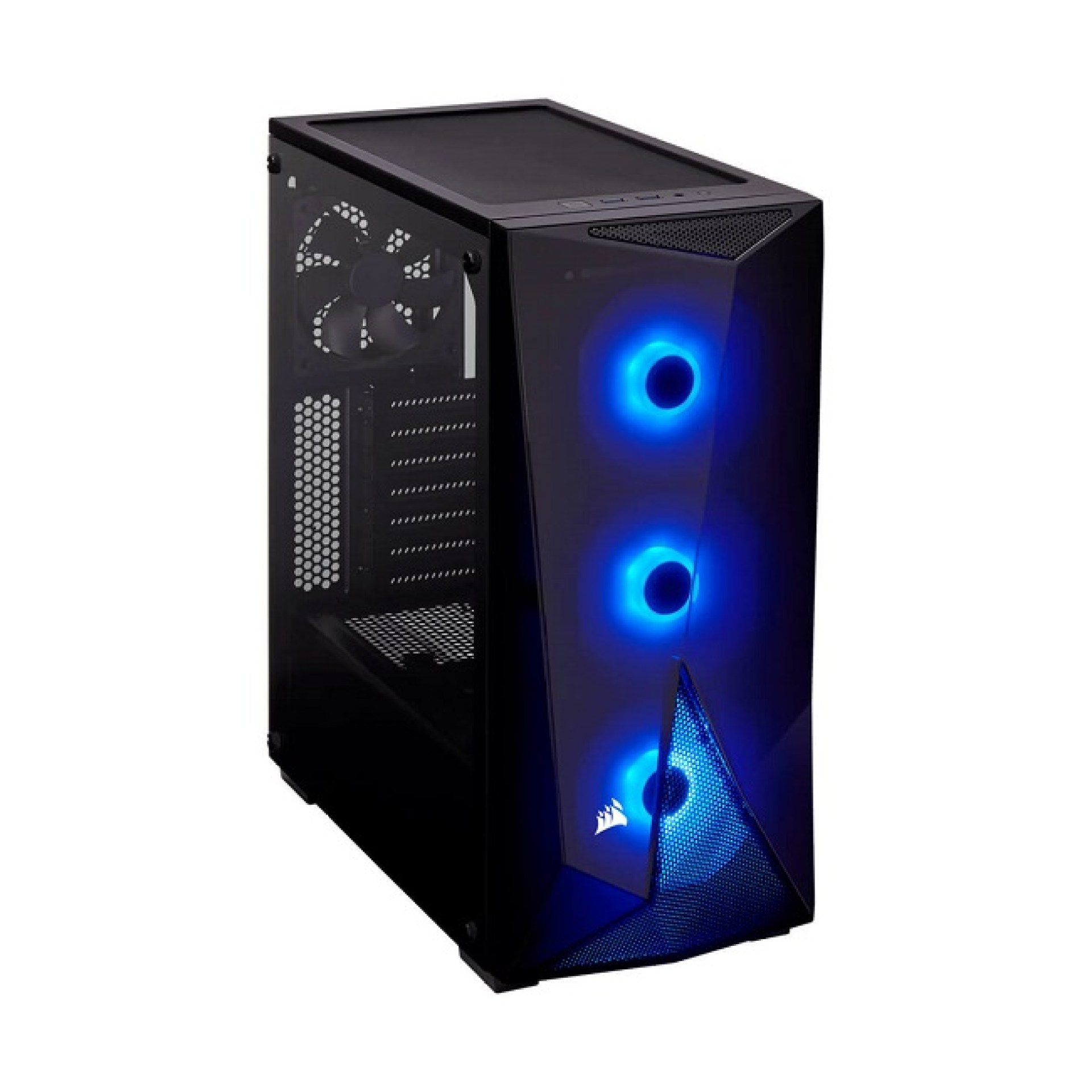 Gabinete CORSAIR SPEC DELTA RGB – Gabinete, Negro
