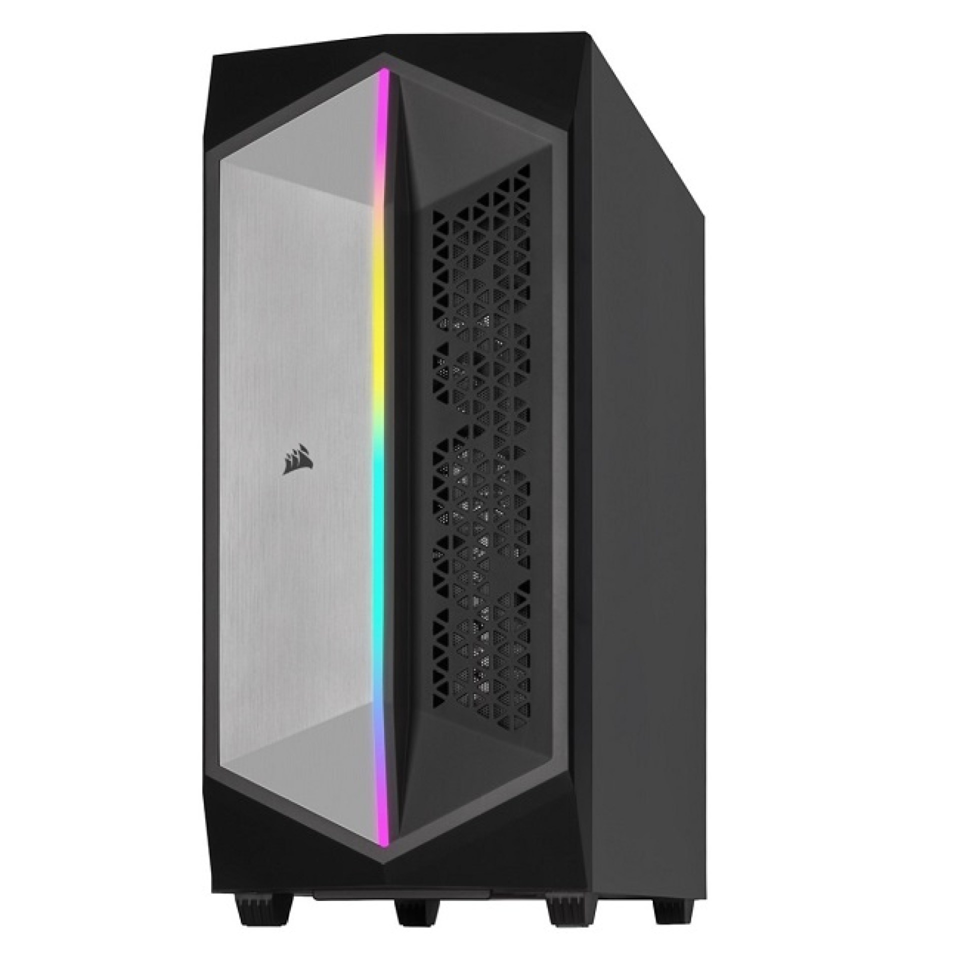 Gabinete  CORSAIR 470T RGB – ATX, Gabinete, Negro