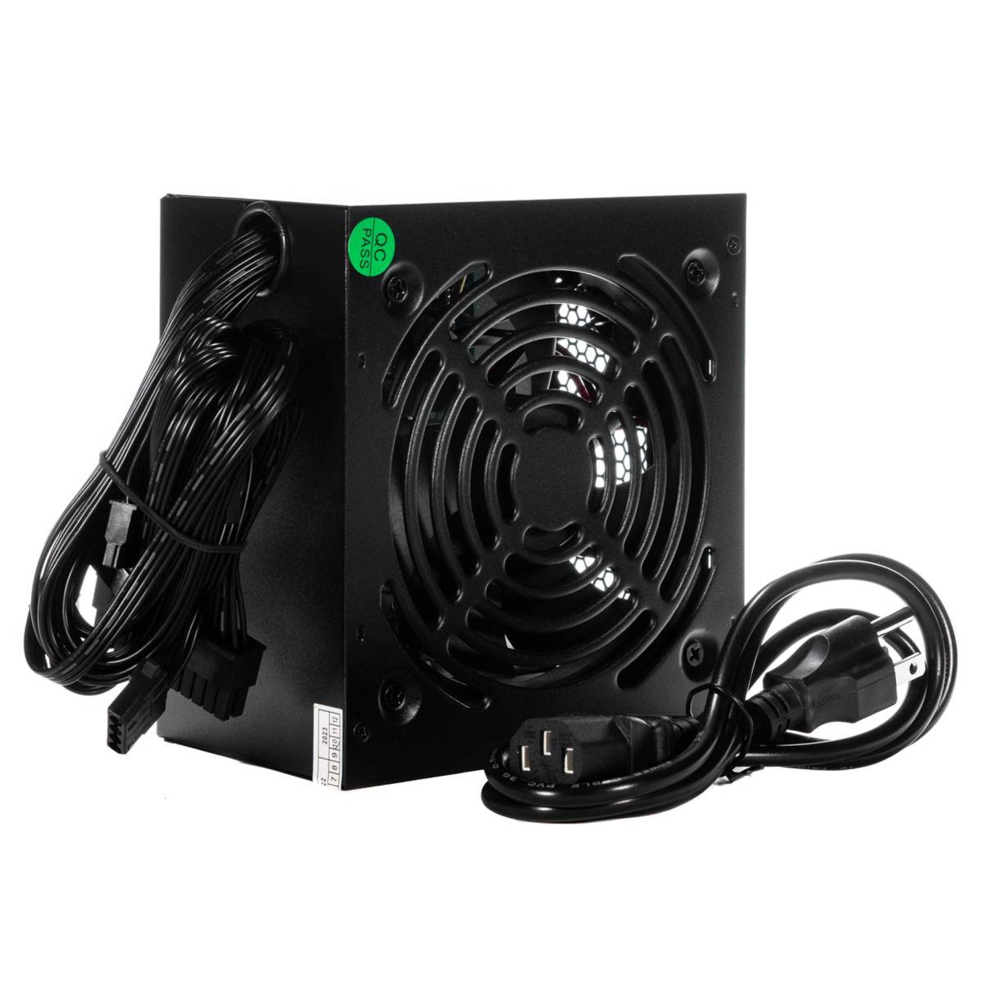 Fuente de Poder EVOTEC P4600W – Negro, 600 W, PC