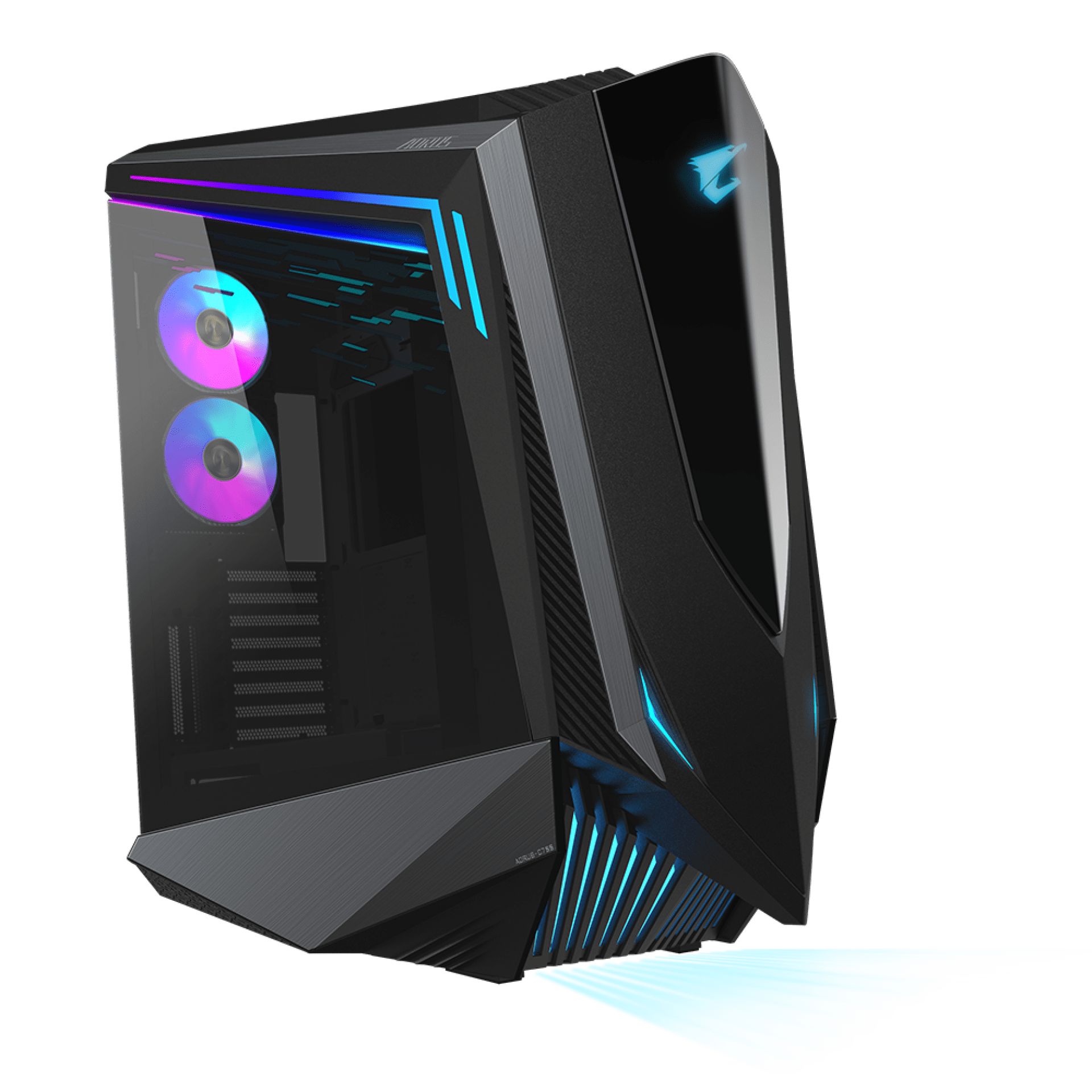 Gabinete AORUS C700G Glass – Full Tower, ATX/EATX/Micro-ATX/Mini-ITX, Negro