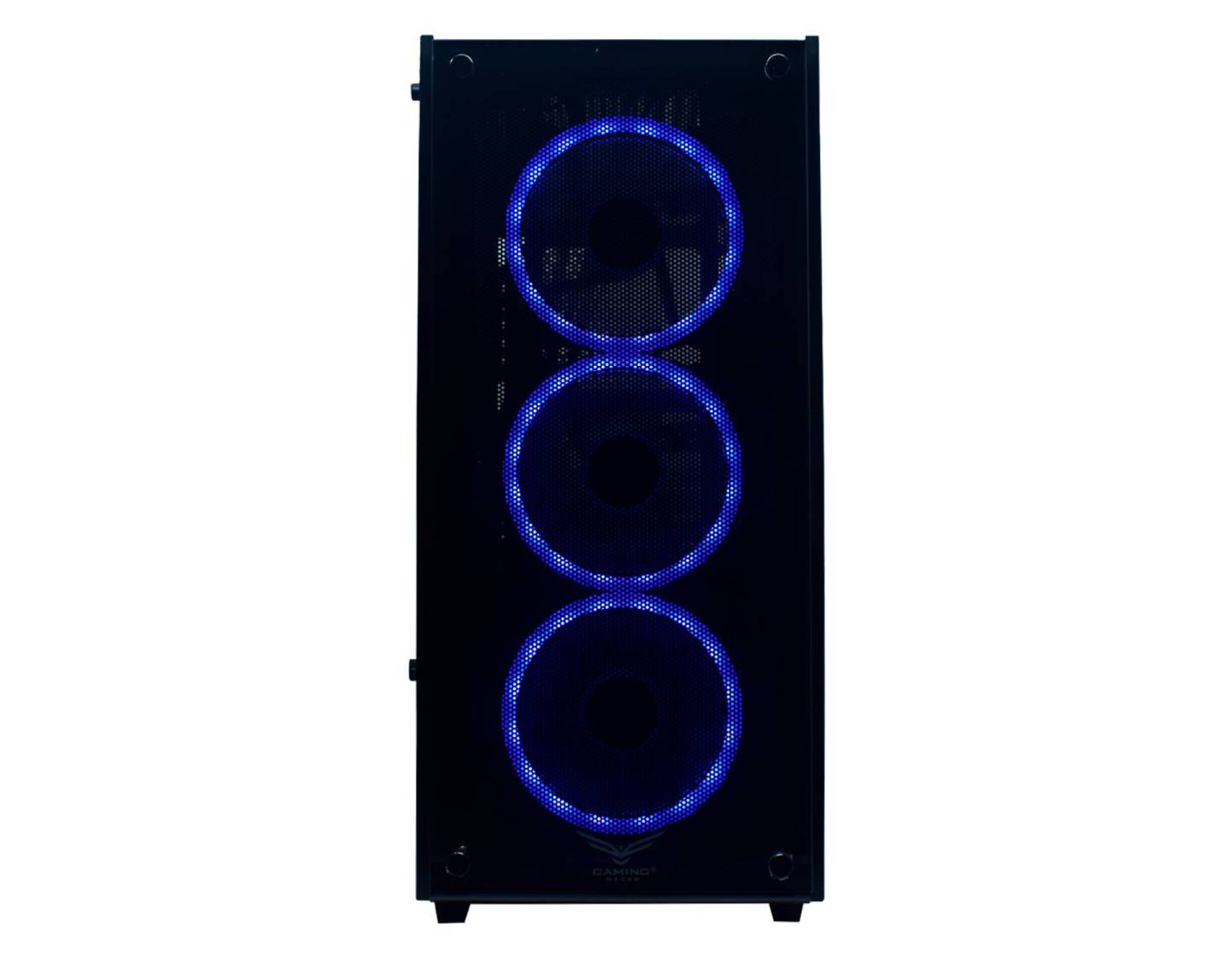 Gabinete Gaming Naceb Technology PLAYER Crystal Case NA-0603 – Full ATX, Negro