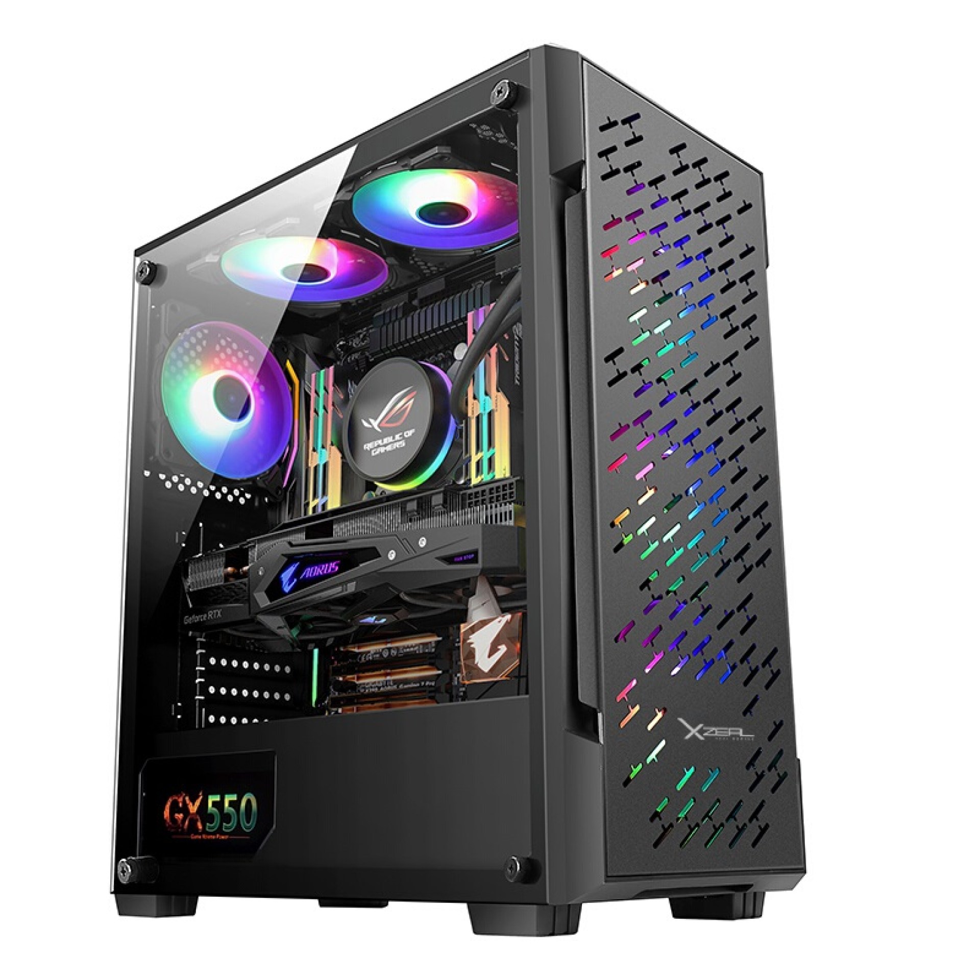 Gabinete Gamer Xzeal XZ135. XZCGB07B –