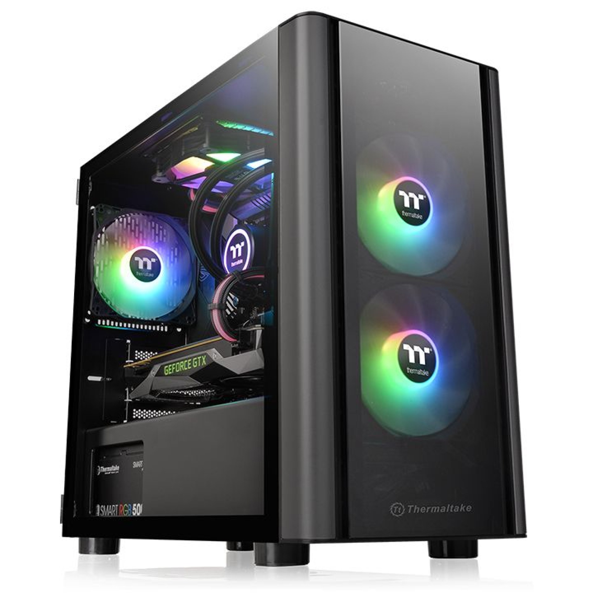 Gabinete Thermaltake V150 TG(CA-1R1-00S1WN-00) – Color Negro