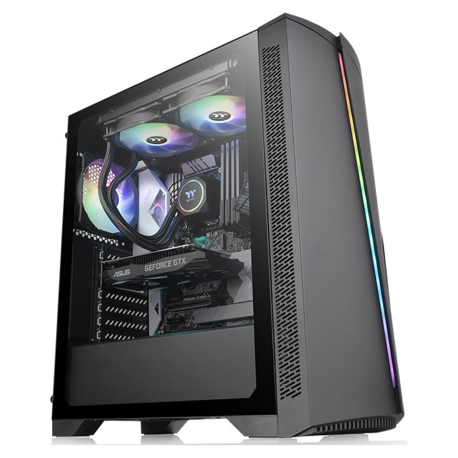 Gabinete Thermaltake H350 TG RGB CA-1R9-00M1WN-00 – Color Negro