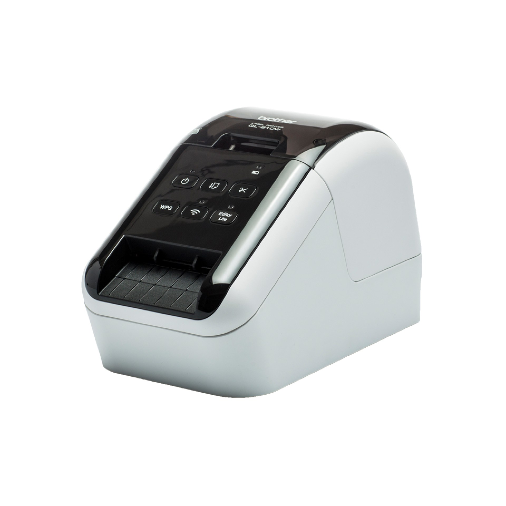 Impresora de etiquetas Brother QL810W – térmica directa, Wifi, imprime etiquetas de papel de hasta 2.4 pulgadas de ancho y hasta 110 etiquetas/minuto