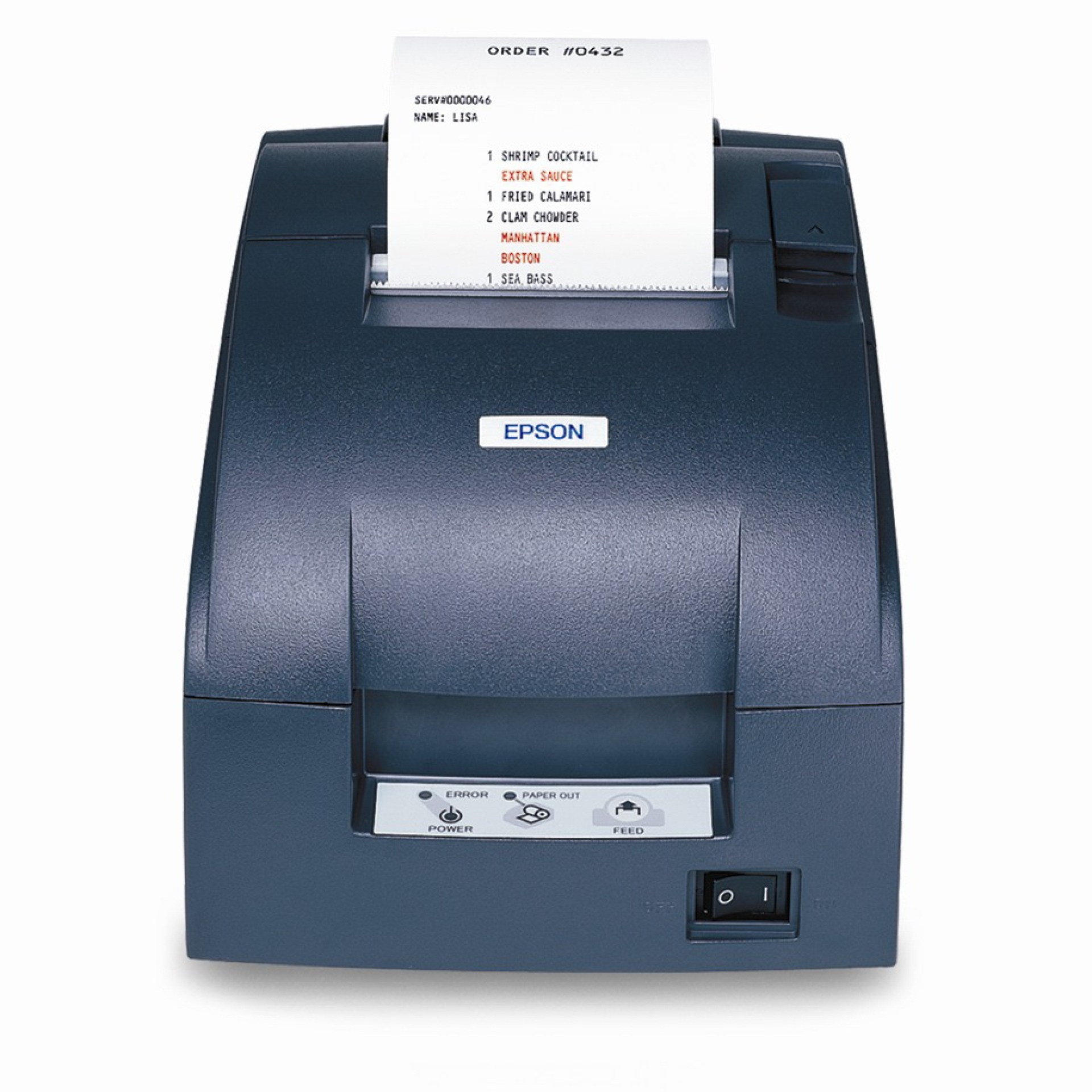 Impresora de ticket EPSON TM-U220A-15 – Matriz de punto, Alámbrico