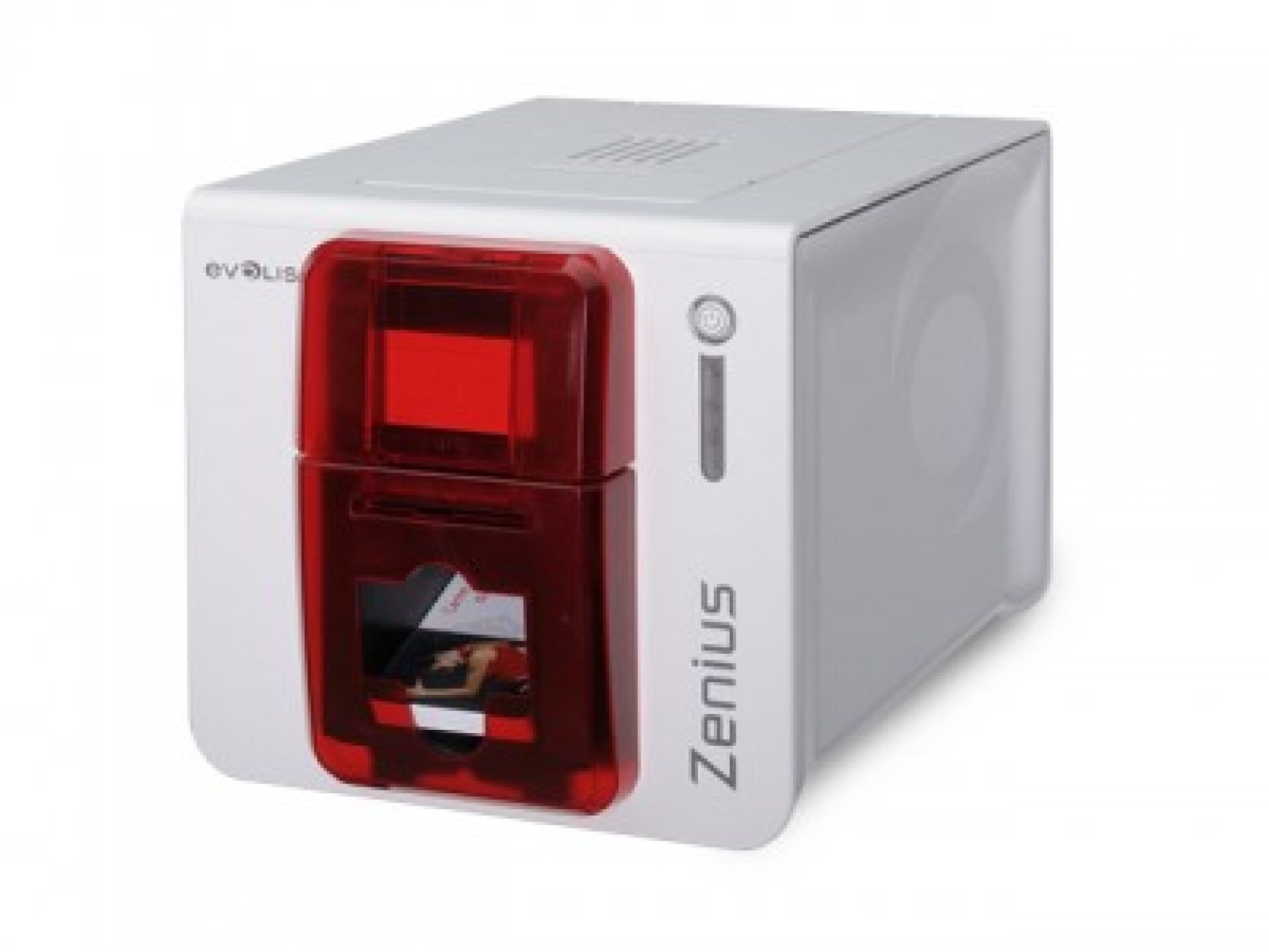 Impresora para tarjetas PVC EVOLIS ZENIUS – Transferencia térmica, 300 x 300 DPI, LED