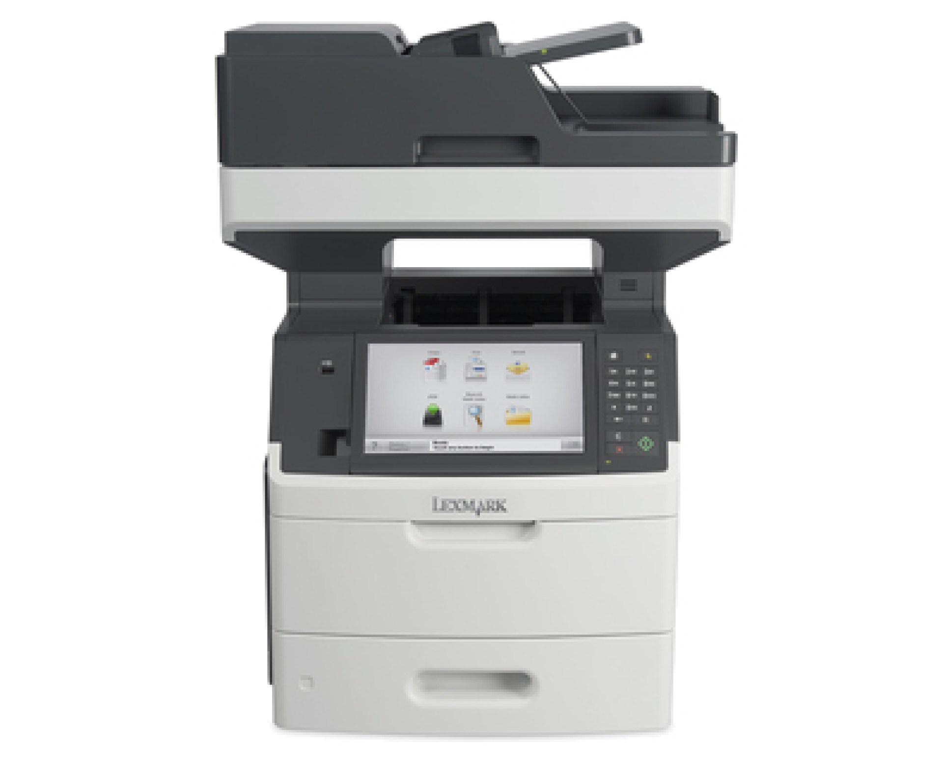 Impresora Multifuncional LEXMARK MX711dhe – Laser, 300000 páginas por mes, 1200 x 1200 DPI, 1024 MB