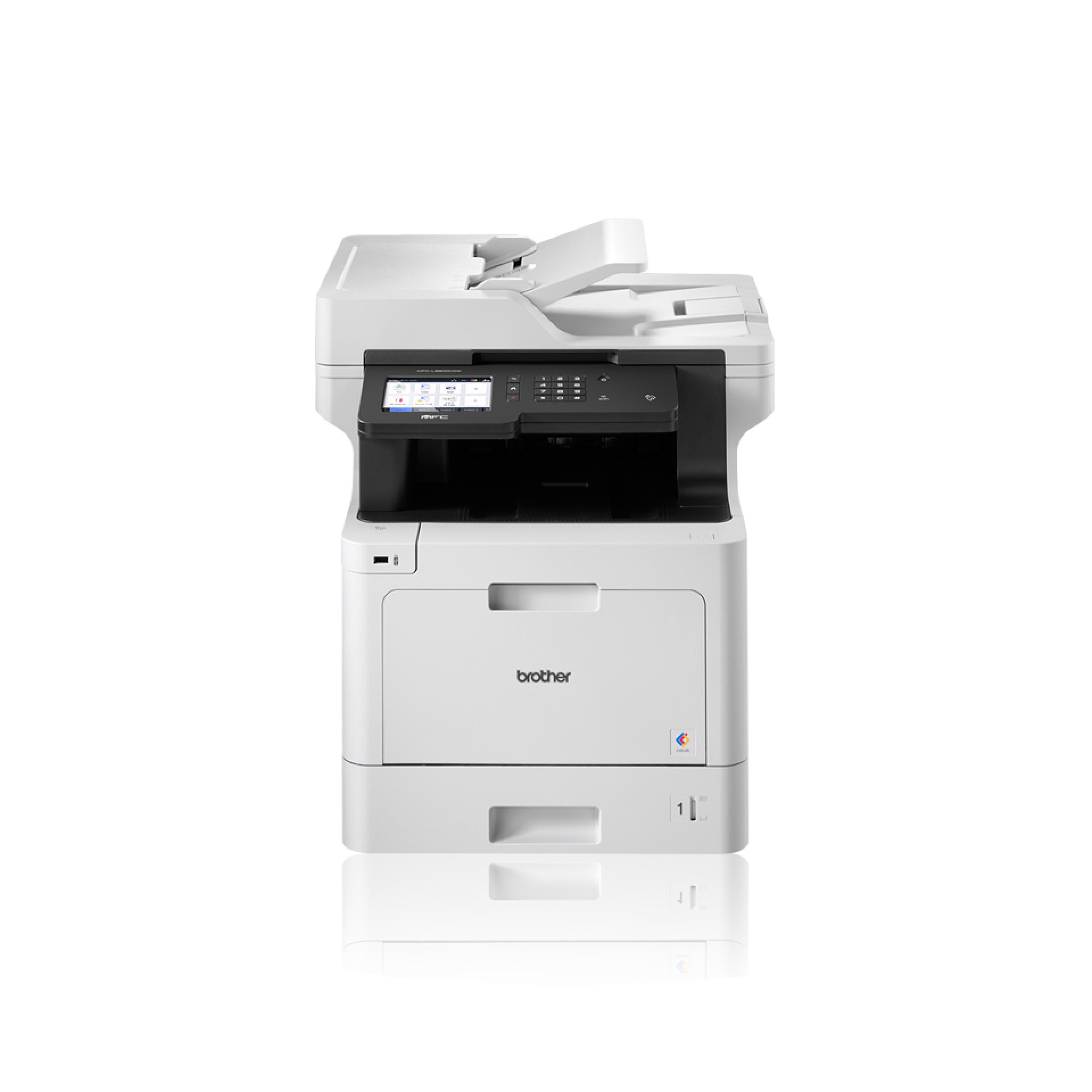 Multifuncional Láser Color Brother Valor MFCL8900CDW – 33 ppm B/N/Color, Full Dúplex, Gigabit Ethernet, Wifi, Cama Plana Oficio, Tóners de hasta 6, 500 págs