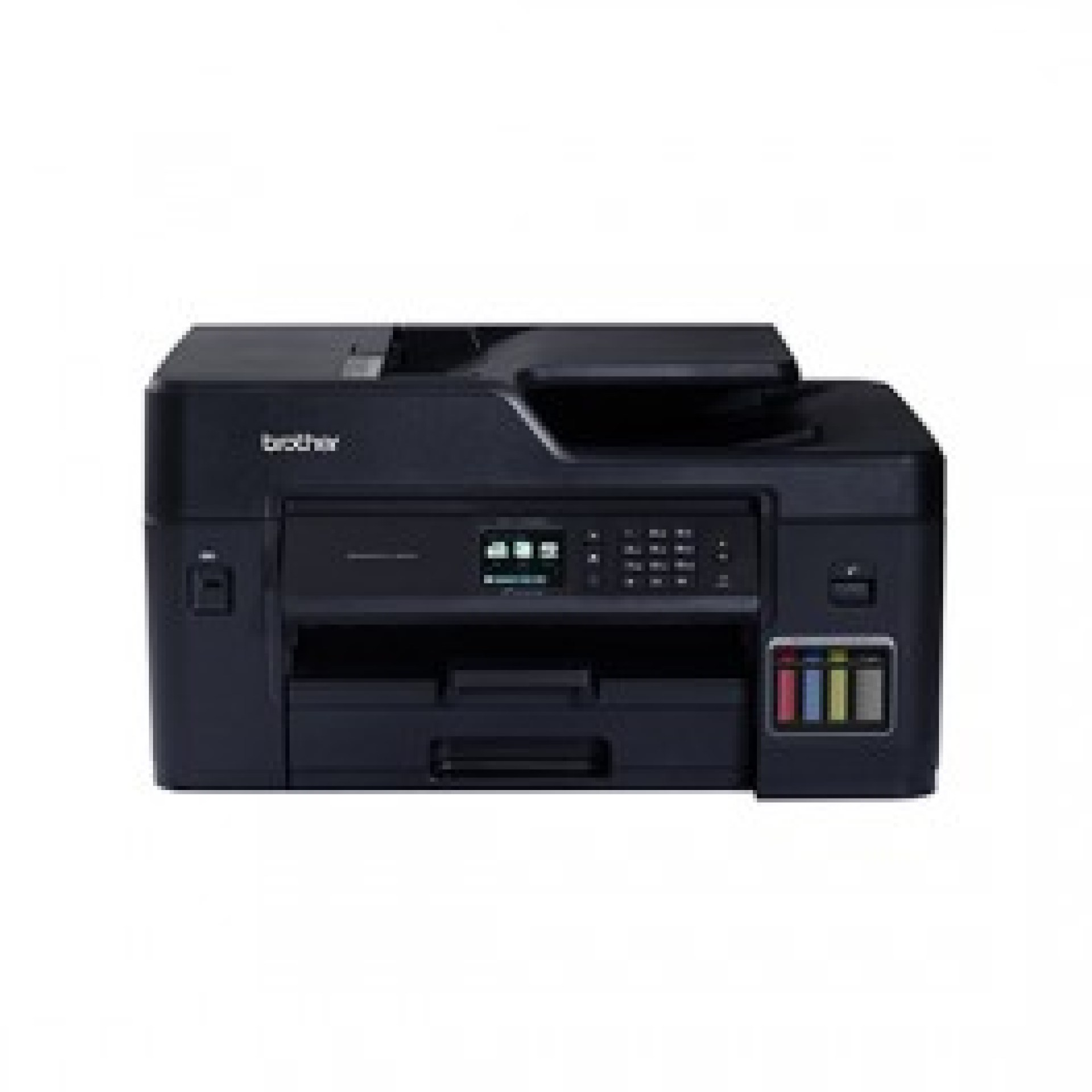 Multifuncional Tinta Continua Brother MFCT4500DW – 35 ppm negro/27 ppm color, dúplex, Wifi/LAN, imprime/copia/escanea hasta tamaño doble carta/tabloide/A3