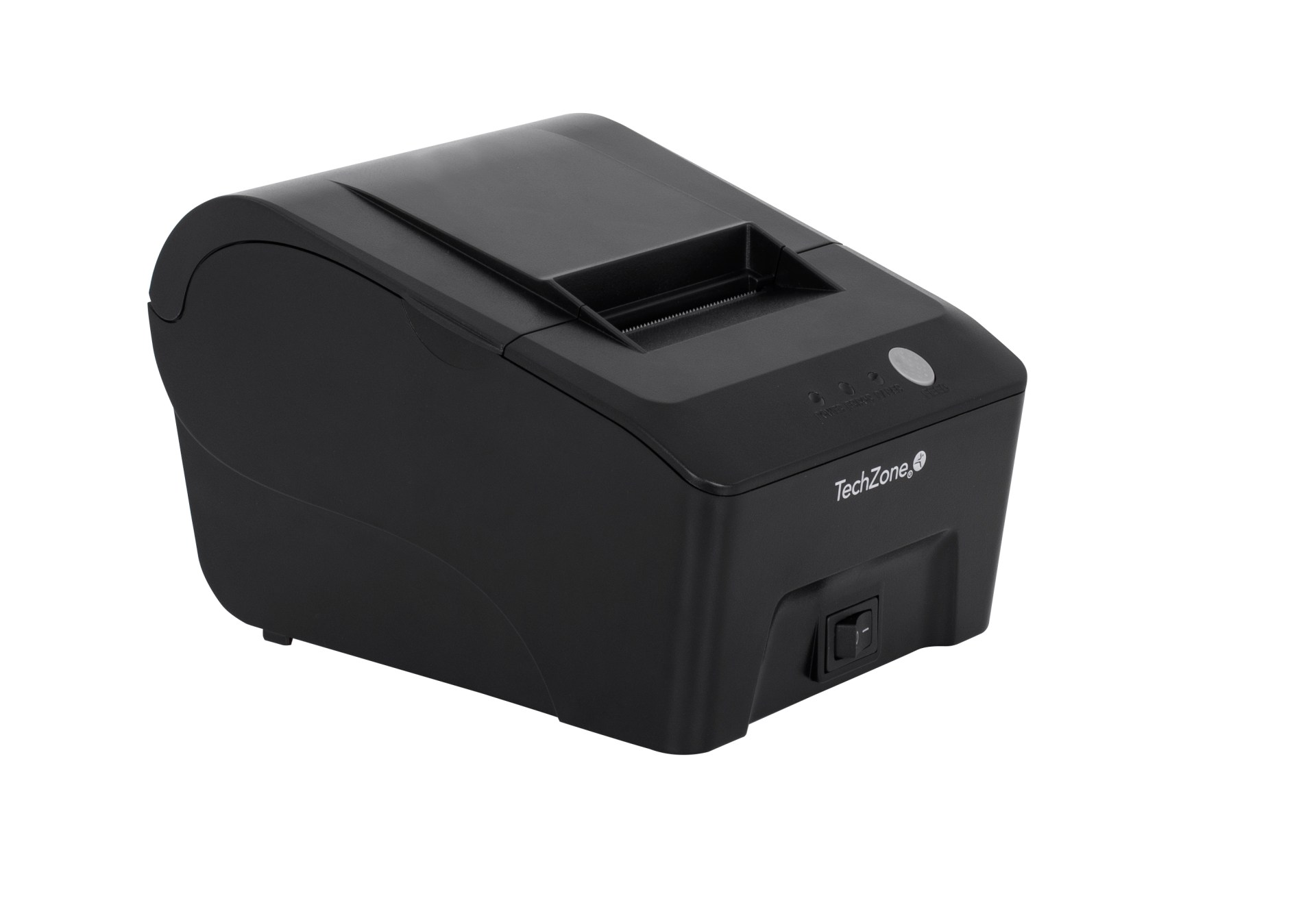 Impresora termica TechZone TZBE90 de 58mm – vel 90 mm/s, 384 DPI´s, USB/RJ11, cortador manual, 1 año de garantía