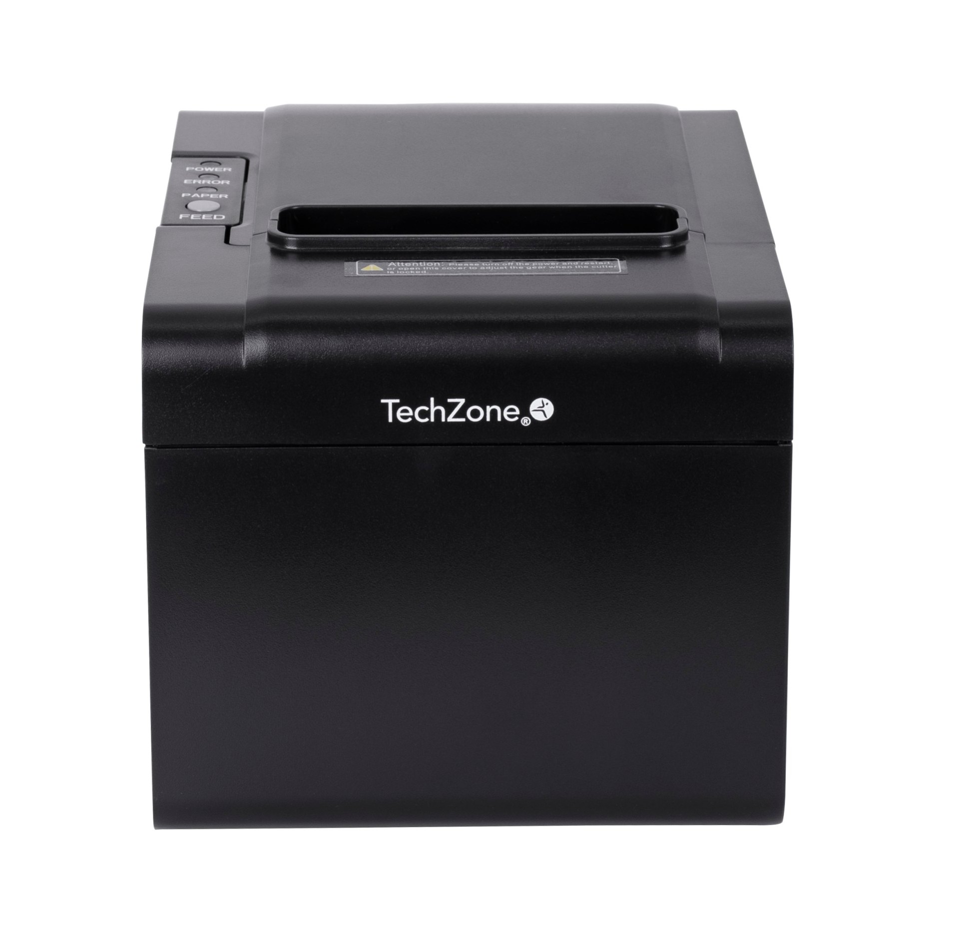 Impresora termica TechZone TZBE102 de 80mm – vel de 250mm/s, 203 DPI´s, USB-SERIAL-RJ45-RJ11, cortador automatico, 1 año de garantía