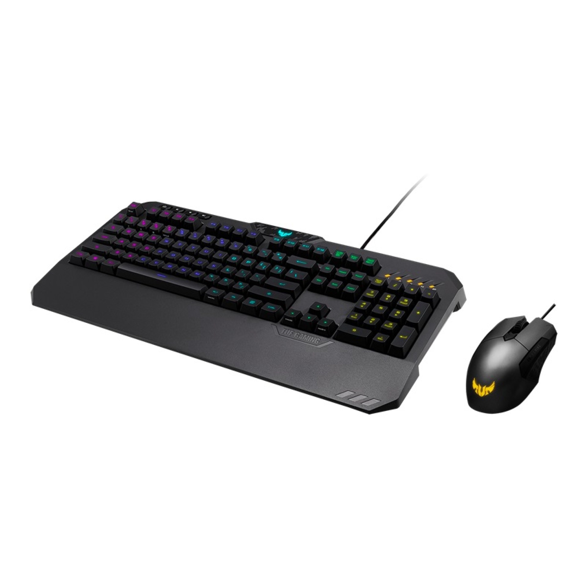 Kit de Teclado y Mouse Gamer ASUS TUF Gaming / Alámbrico / USB / RGB / CB02 TUF GAMING COMBO/US –