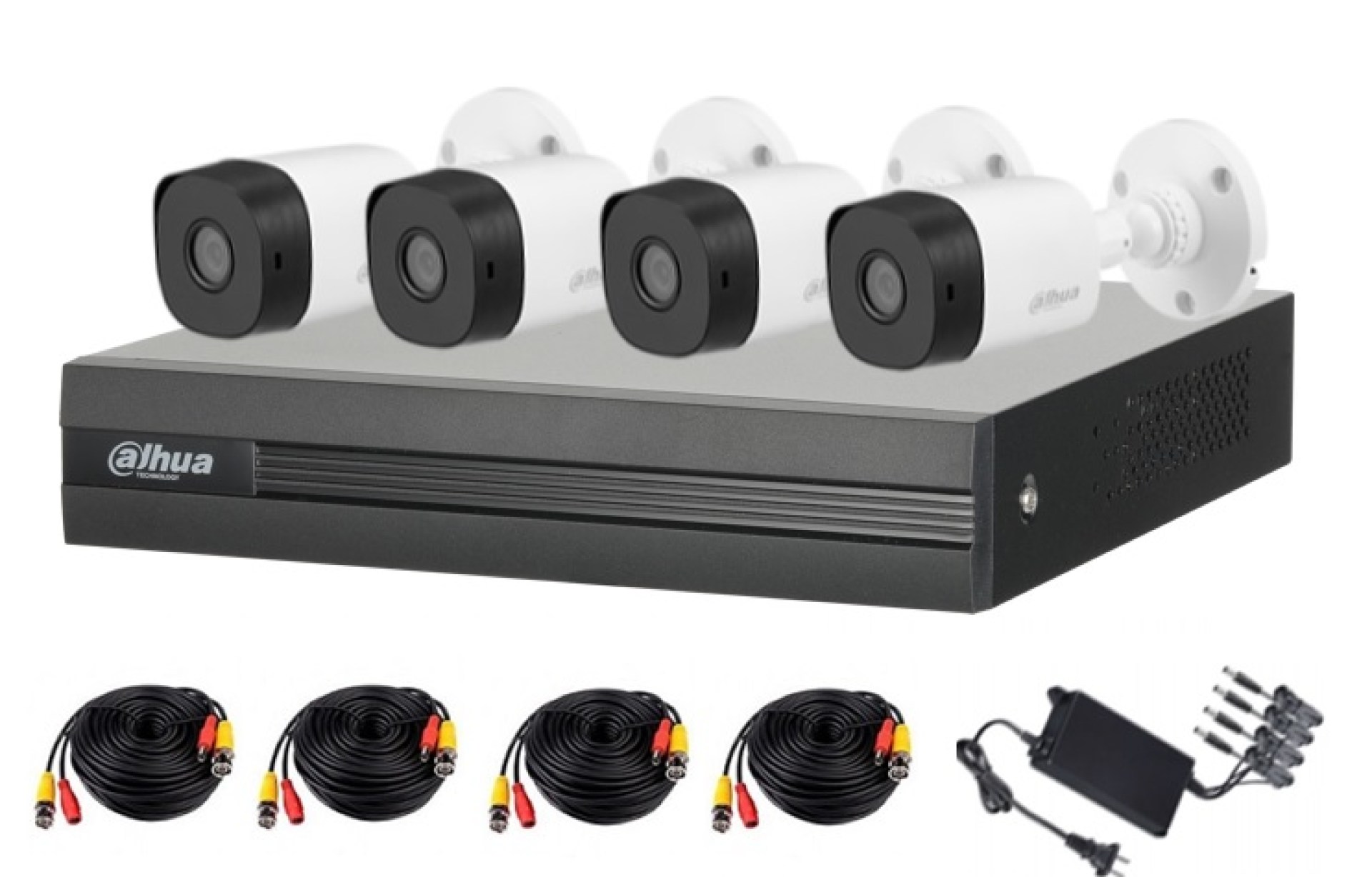 Kit de Videovigilancia Dahua 4 canales Dahua Technology KITXVR1B04-I1MP-2.8 – 4, 1 MP