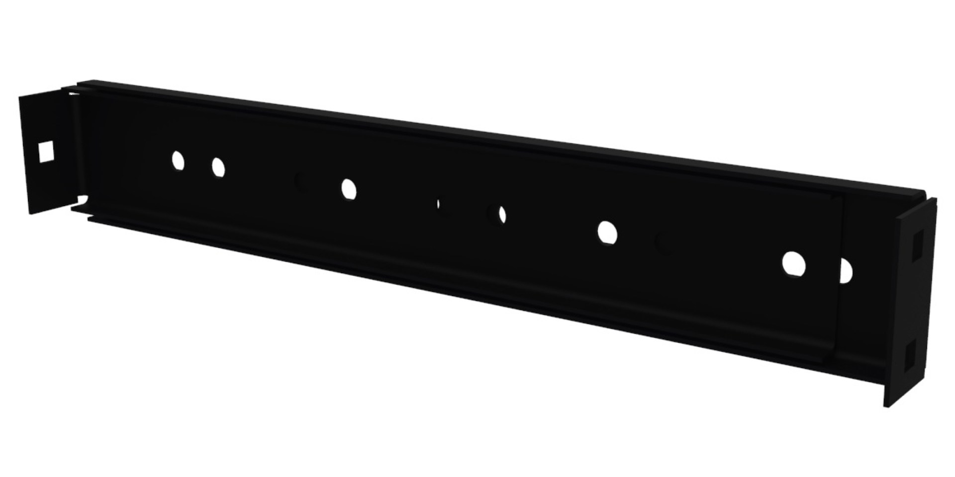 Kit de soportes de pared LACES LA100KSP – Negro, Acero
