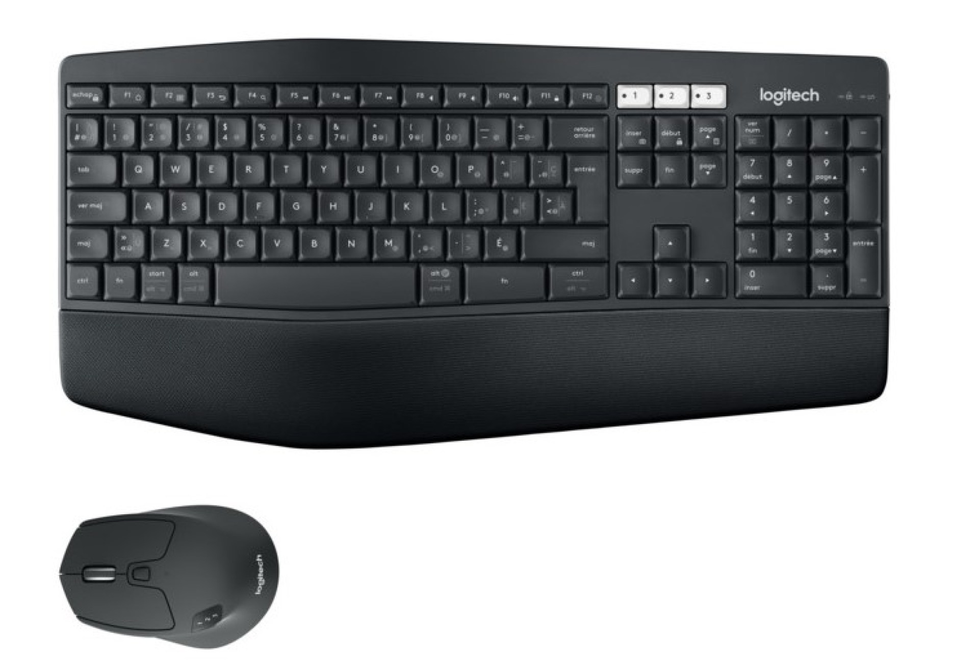 Kit de Teclado y Mouse LOGITECH MK850 – Negro, 10 m, 1000 DPI