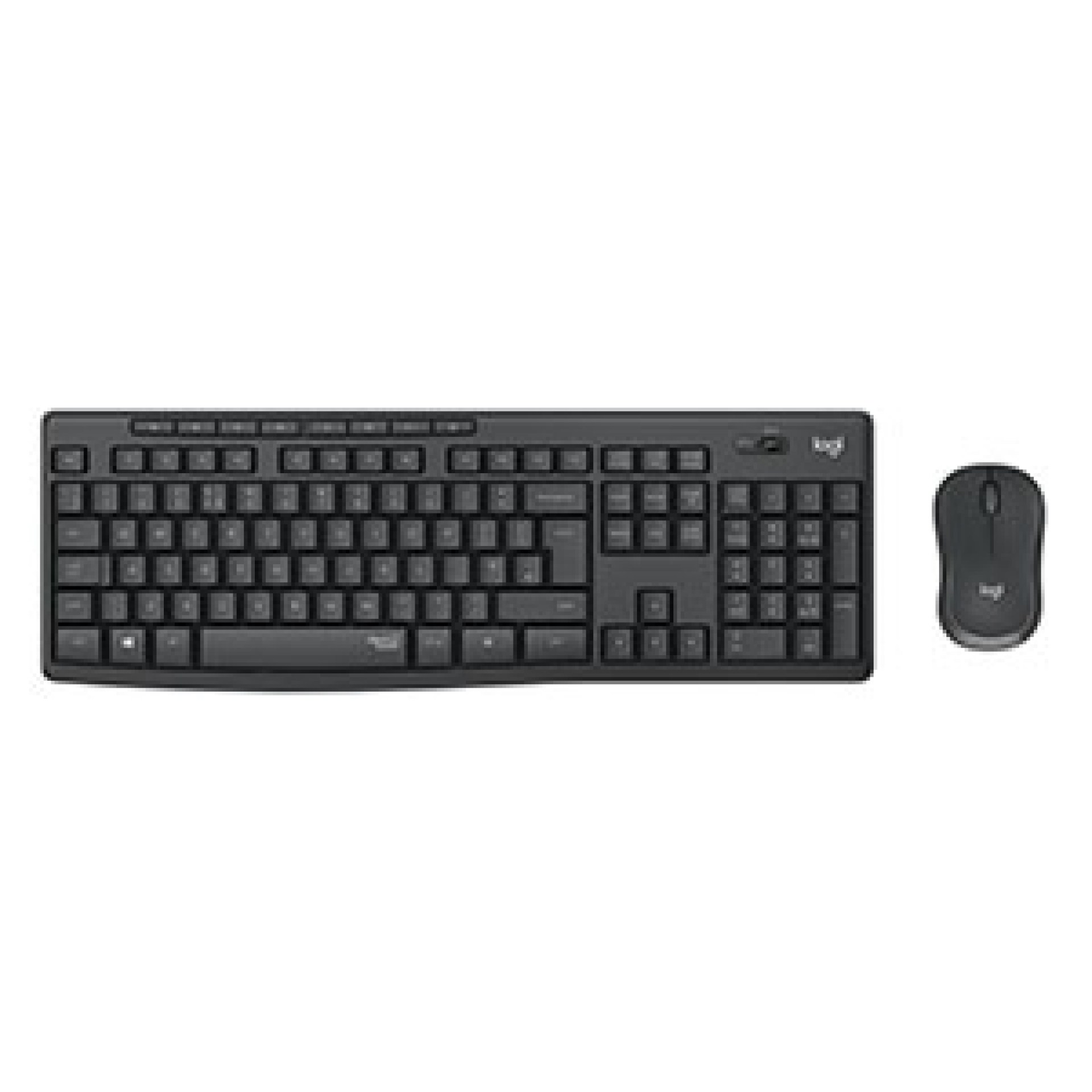 Kit Teclado y Mouse LOGITECH MK295 – Negro