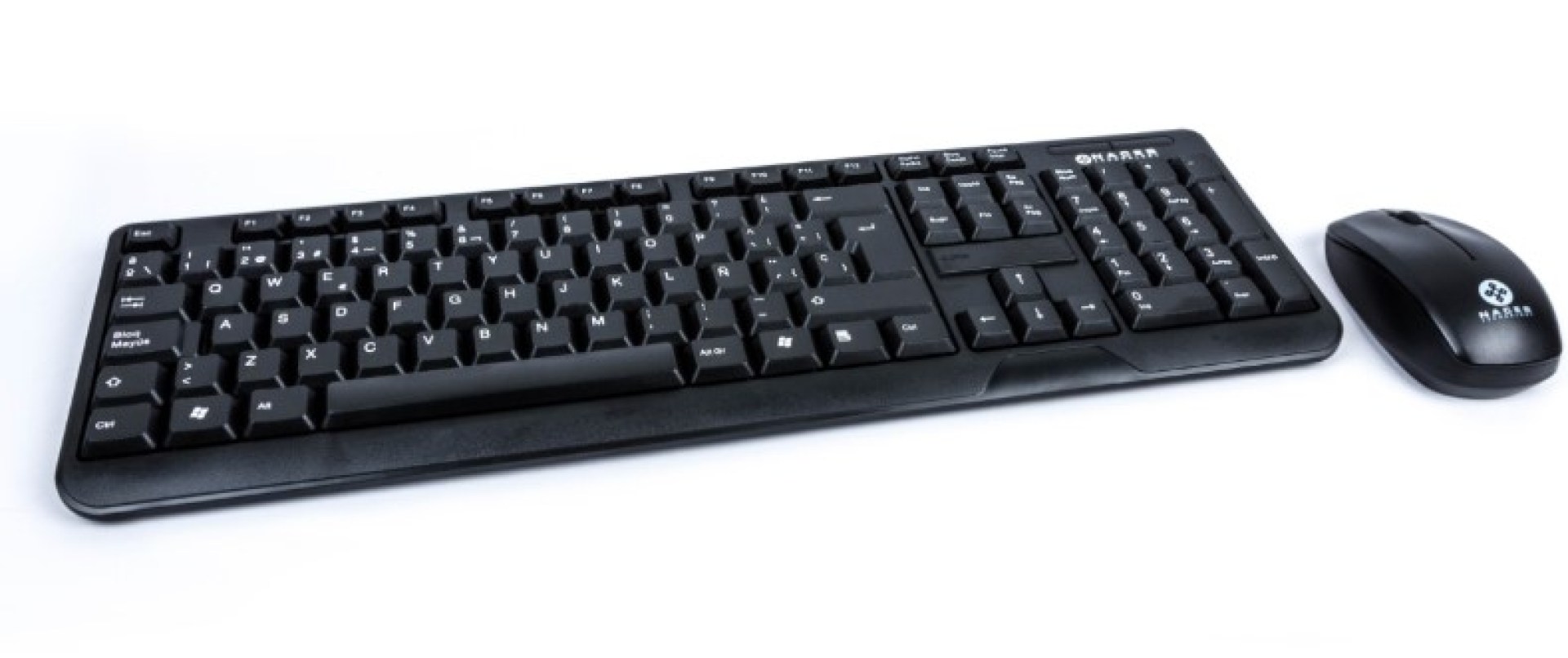 Kit de Teclado y Mouse Inalambrico Naceb Technology – 112 teclas, Negro NA-426
