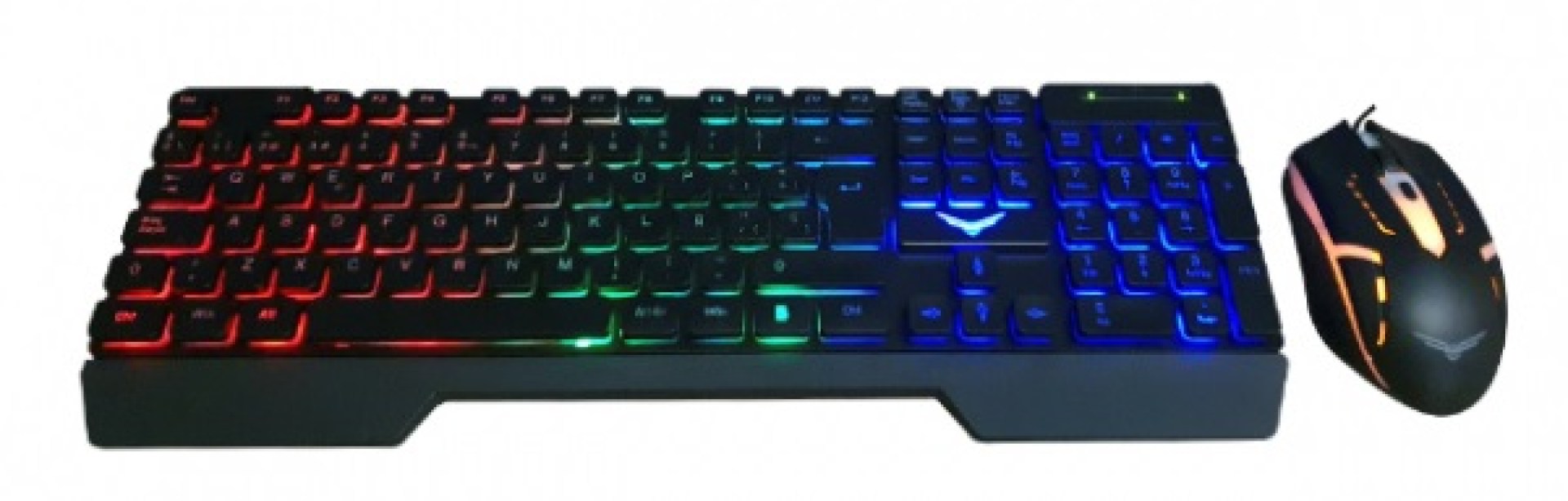 Kit Teclado y Mouse Gamer Naceb Fallen (NA-0951) – Retroiluminado, Teclado y Mouse