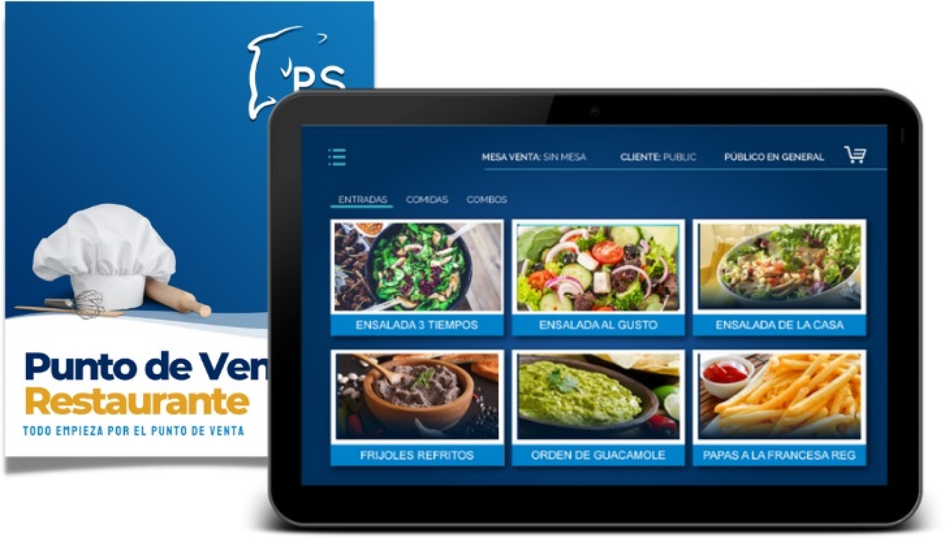 Comandera Móvil. Complemento de Punto de Venta para Restaurantes. Facilita levantar órdenes directamente desde las mesas. Sistema Operativo Android –