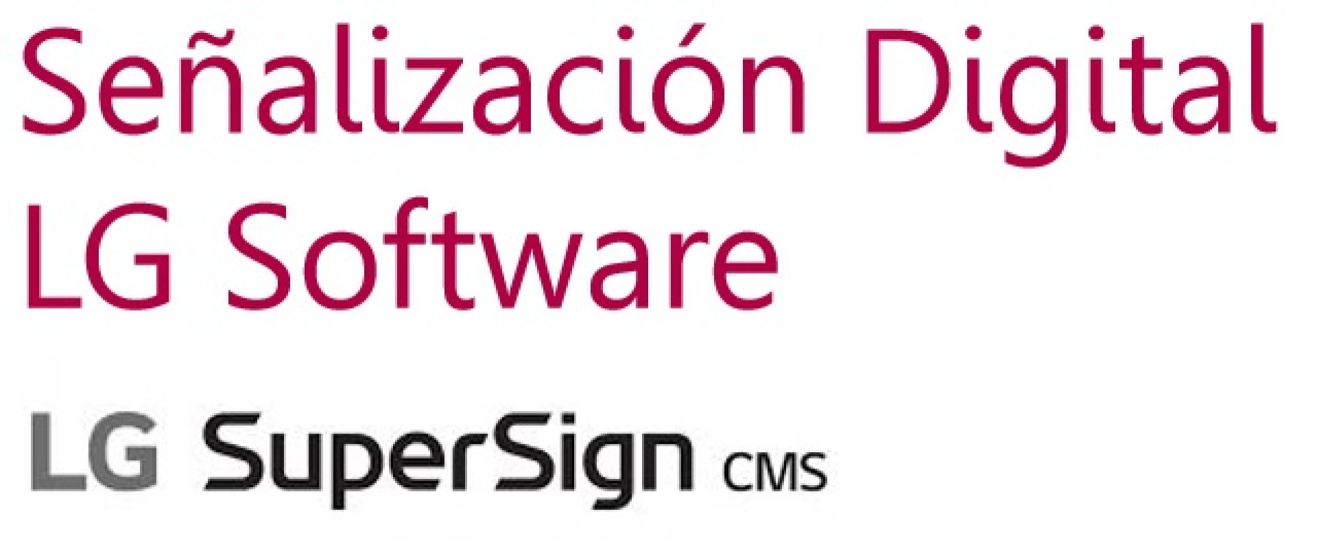 Señalizacion Digital Software SuperSign CMS –
