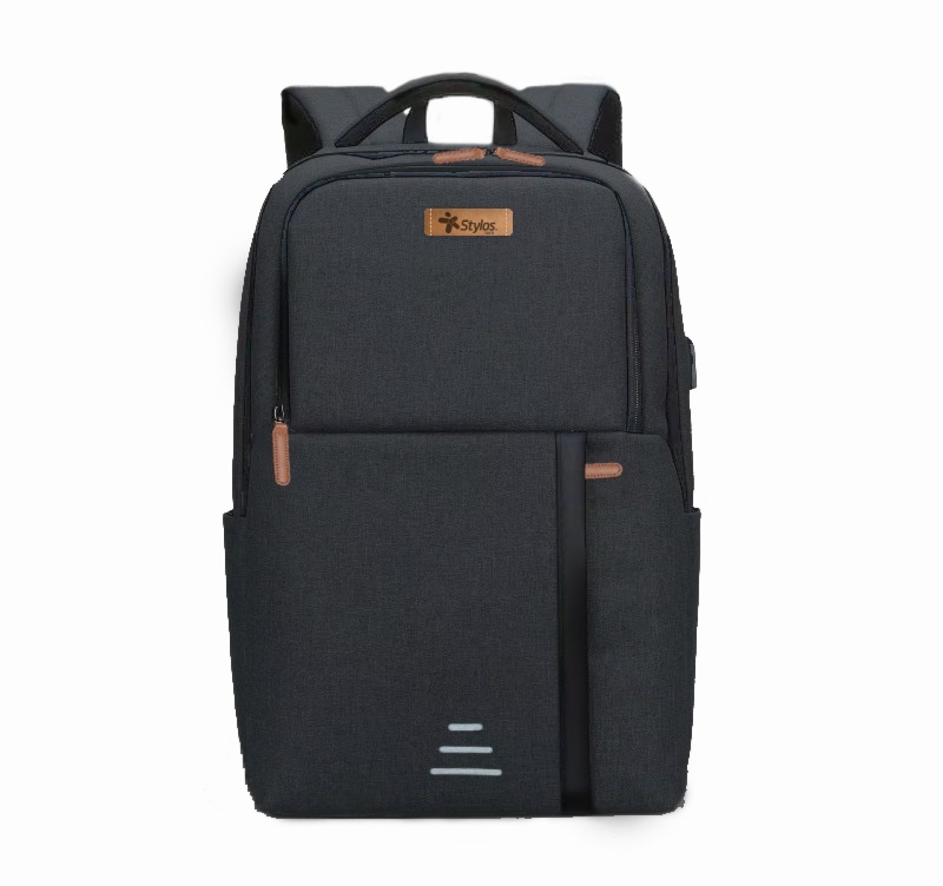 Mochila Ejecutiva Negra Stylos. STABAP2B –