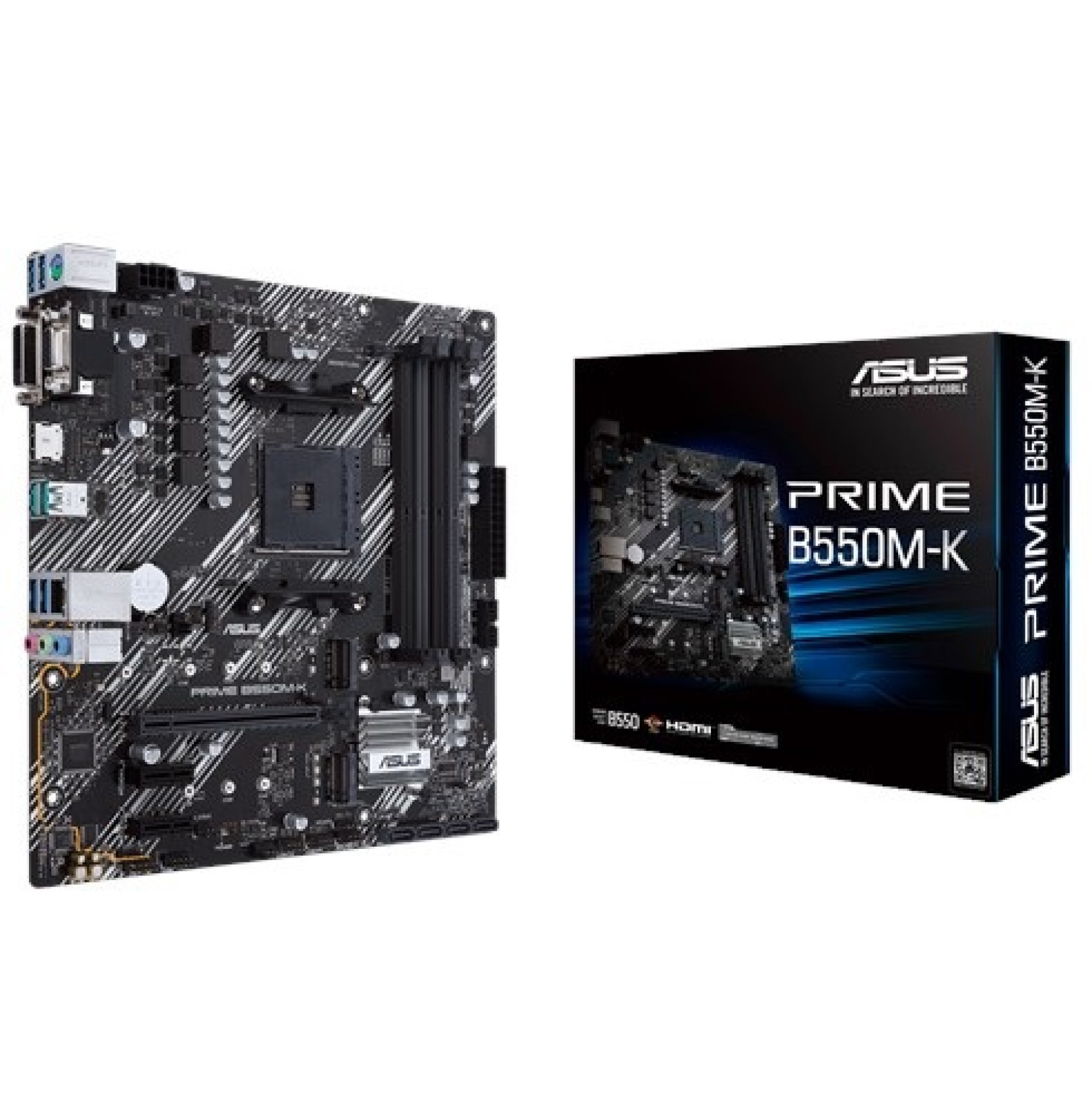 Motherboard  ASUS B550M-K – AMD, Socket AM4