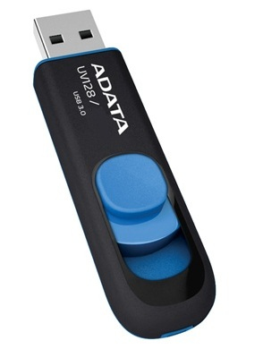 Memoria USB ADATA UV128 – Negro, 32 GB, USB 3.2 (retrocompatible con 3.0 y 2.0), 100 MB/s